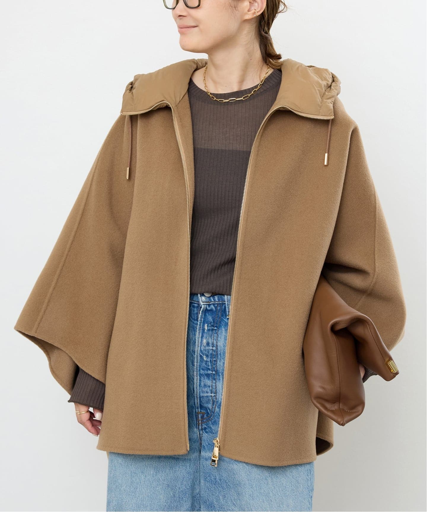 MY WHITE/マイホワイト】CAPE（ポンチョ・マント）｜Deuxieme Classe