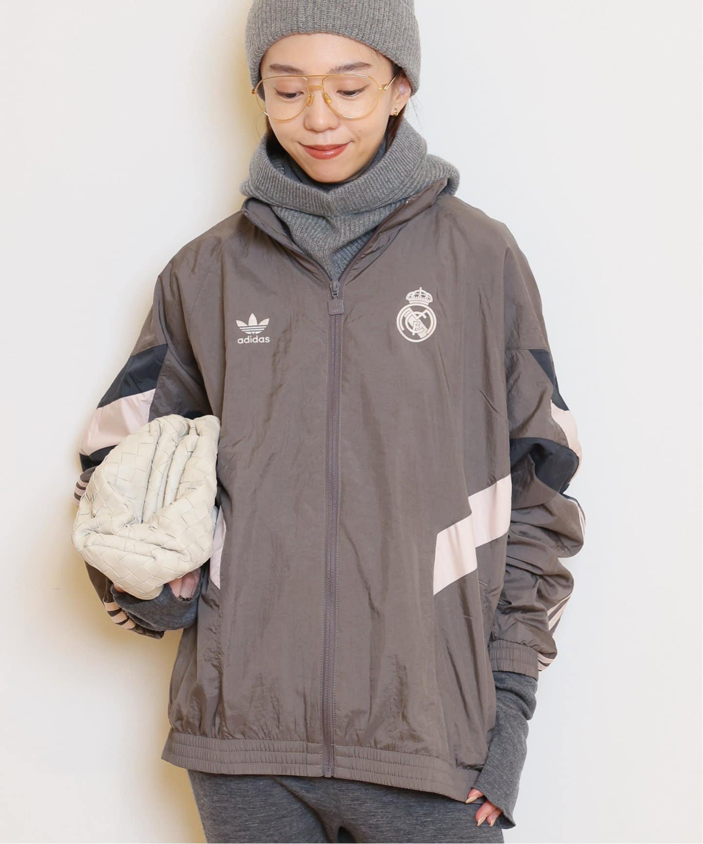 ADIDAS/アディダス】 REAL MADRID TRACK ジャケット（ナイロン