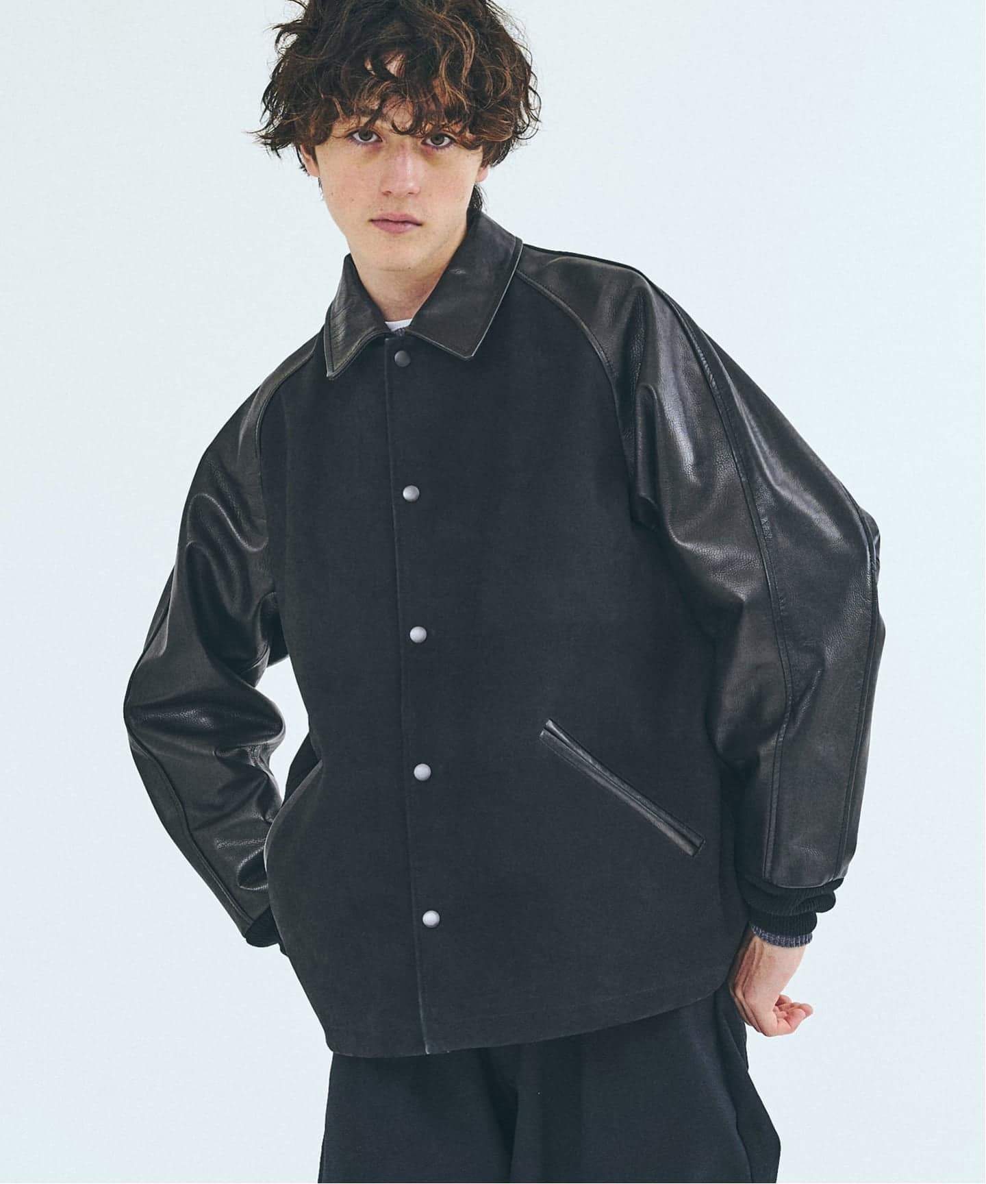 SKOOKUM / スクーカム】417別注 Leather AWARDブルゾン（レザー