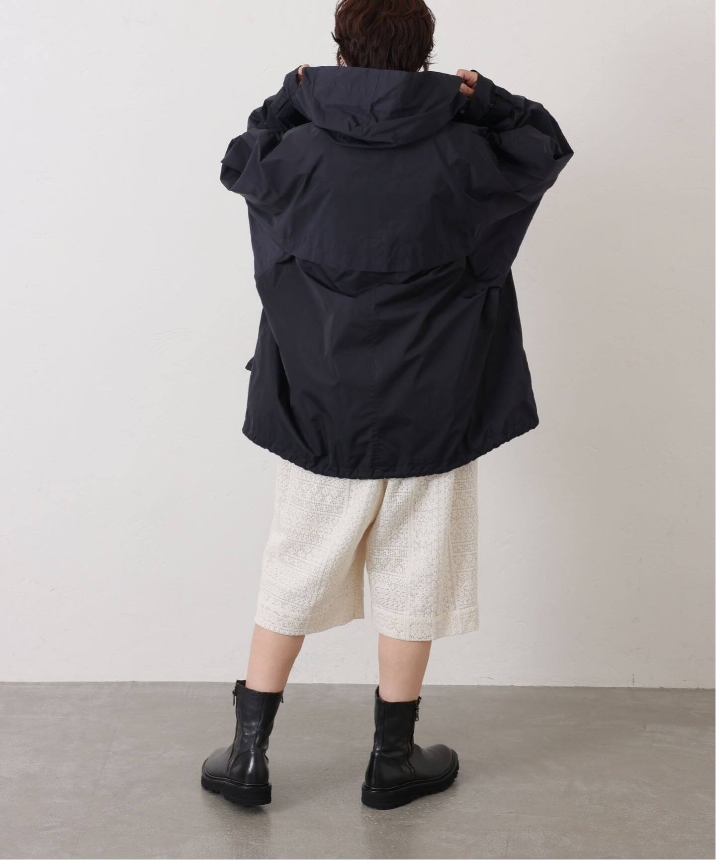 ナイロンハーフコート（フードコート）｜journal standard luxe