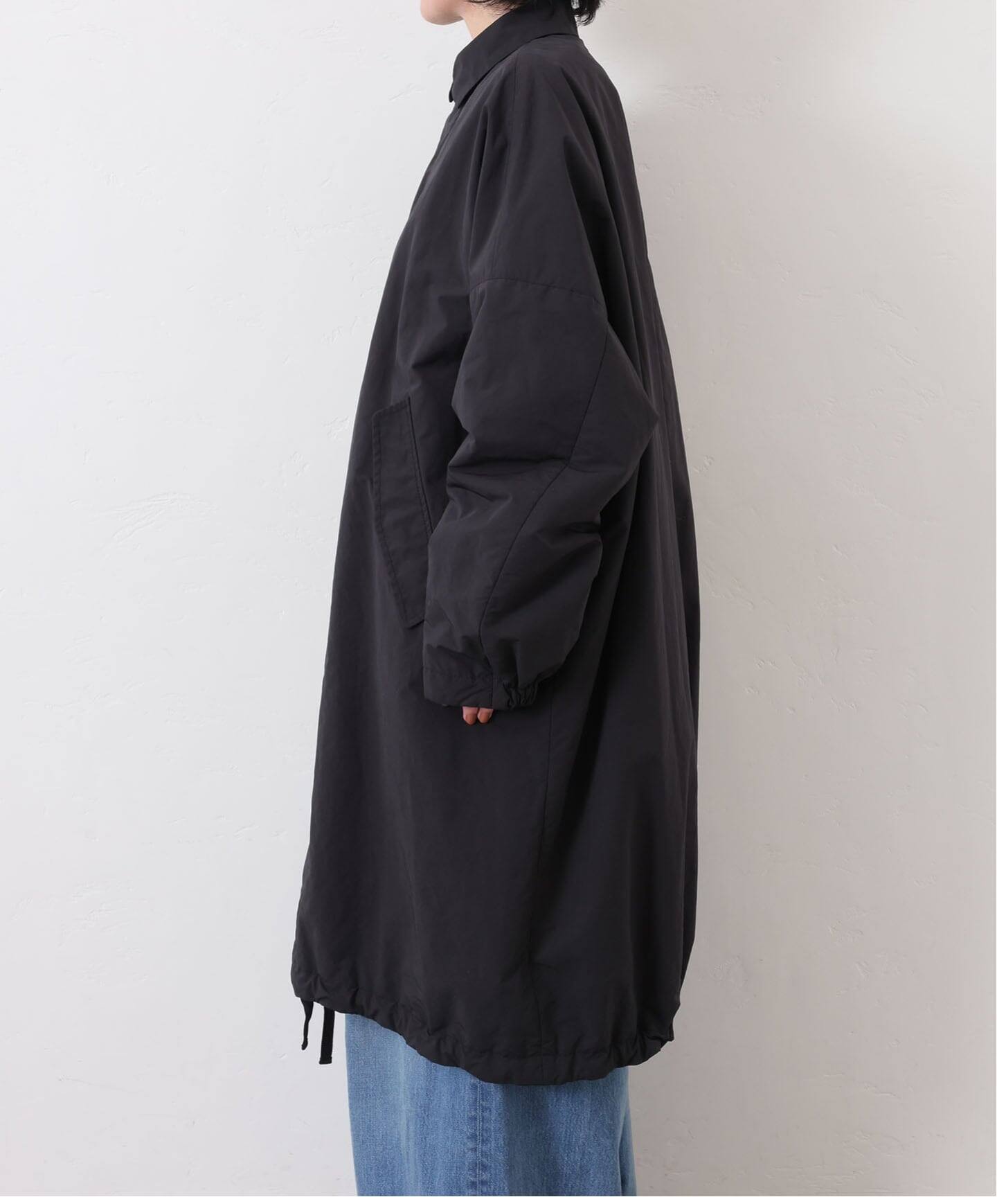 ウェザースタンドカラーコート（中綿・キルティング）｜journal