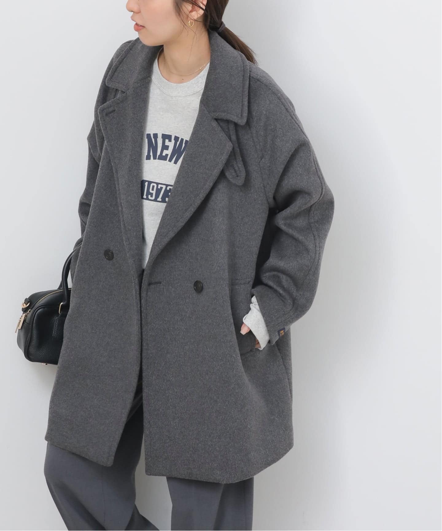 スーパーファインビーバーハーフコート（その他ブルゾン／アウター