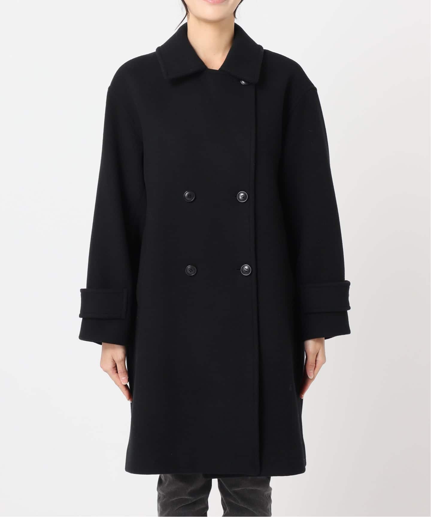 追加》ピュアラムロングコクーンコート（ピーコート）｜JOURNAL