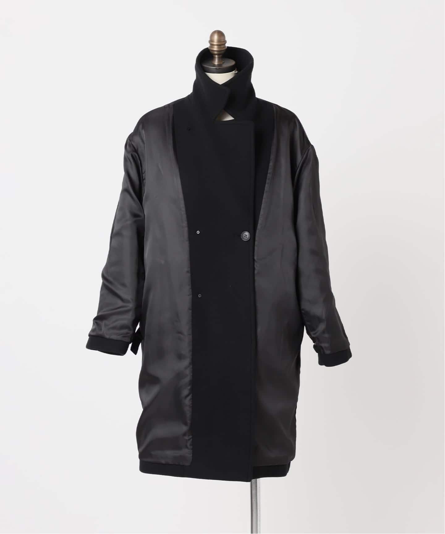 追加》ピュアラムロングコクーンコート（ピーコート）｜JOURNAL