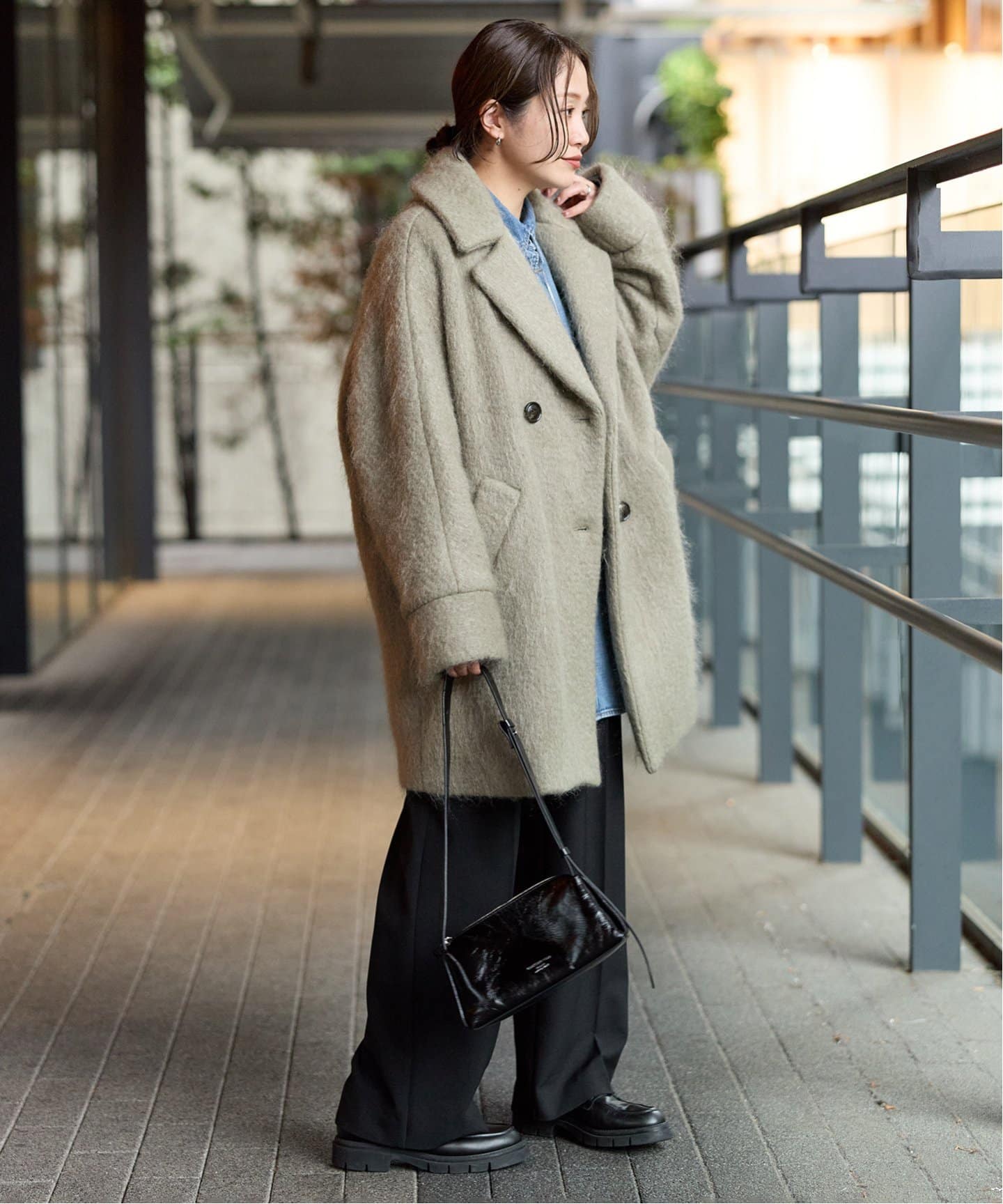 別注【TICCA / ティッカ】モヘヤ混テントコート（その他ブルゾン