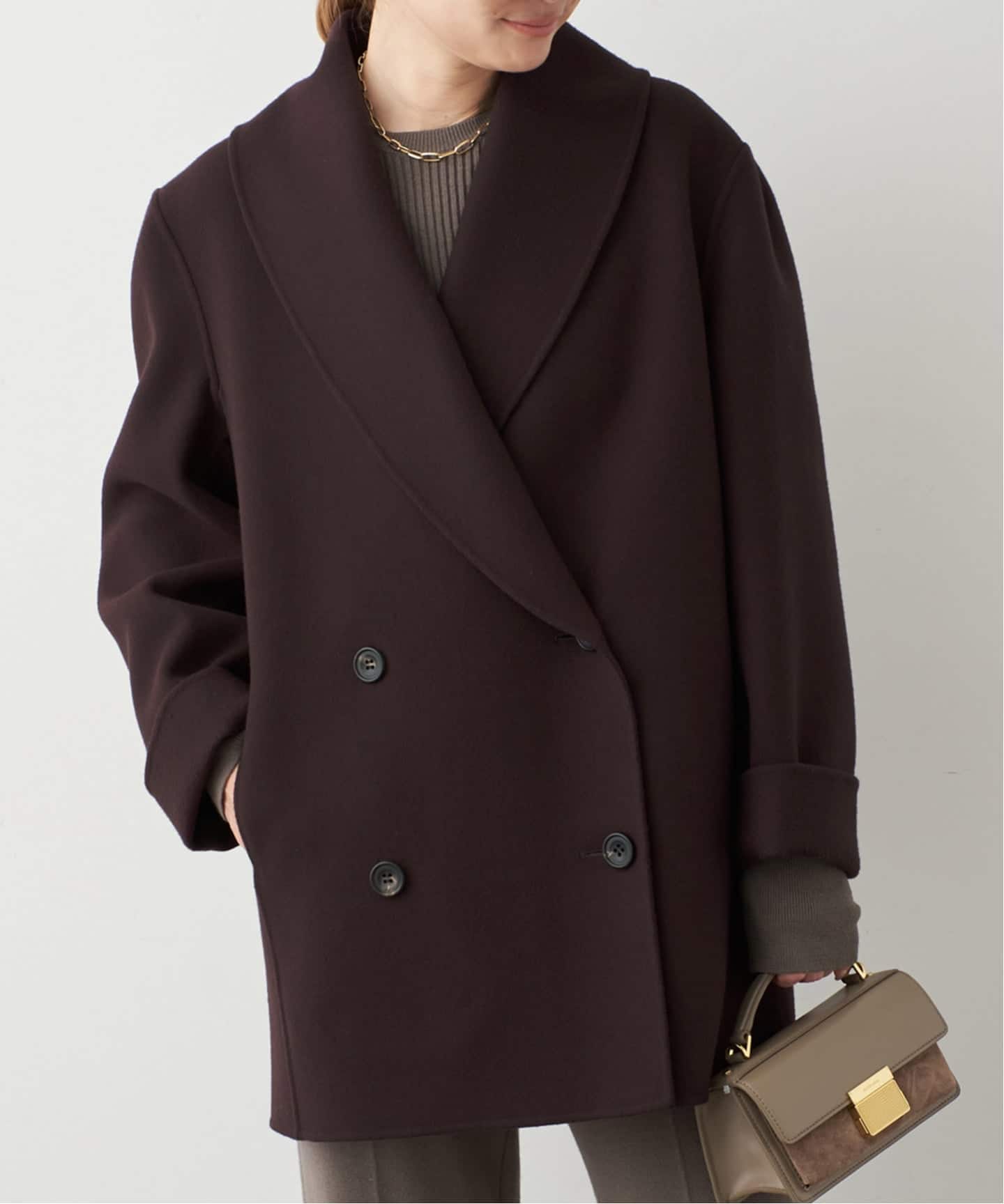 graceful lady ショートコート（その他ブルゾン／アウター）｜Deuxieme