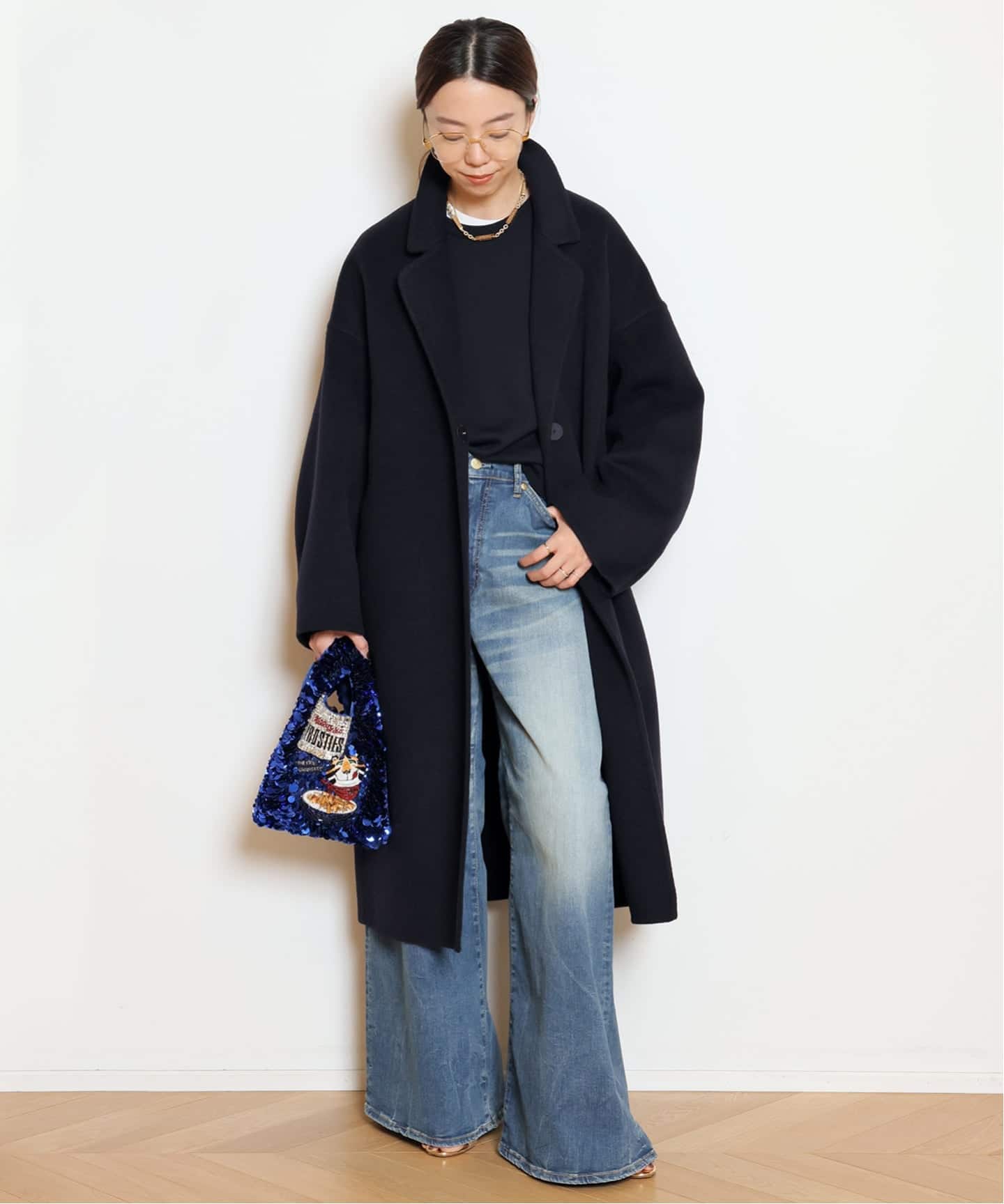 ウールアンゴラ リバーコート（チェスターコート）｜MUSE de Deuxieme