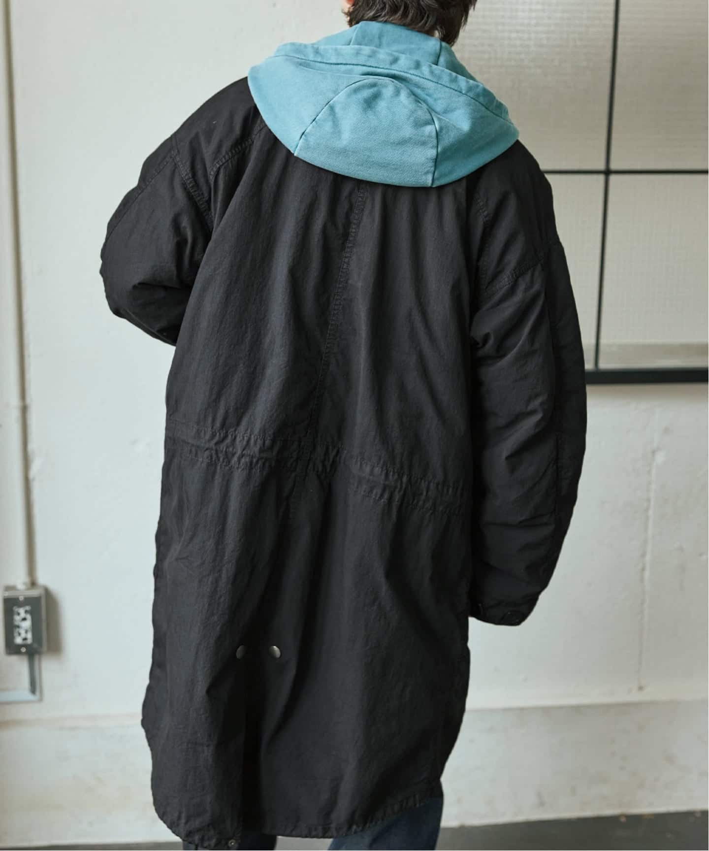 M65 フィッシュテールパーカー ガーメント ダイ / ライナー付き