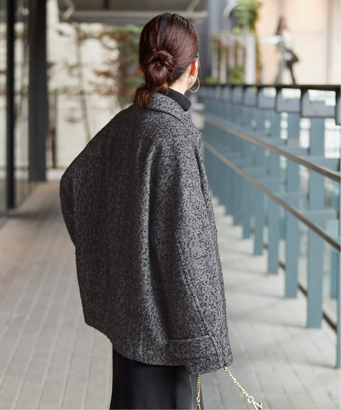 ブークレツイルショートコート（その他ブルゾン／アウター）｜B.C