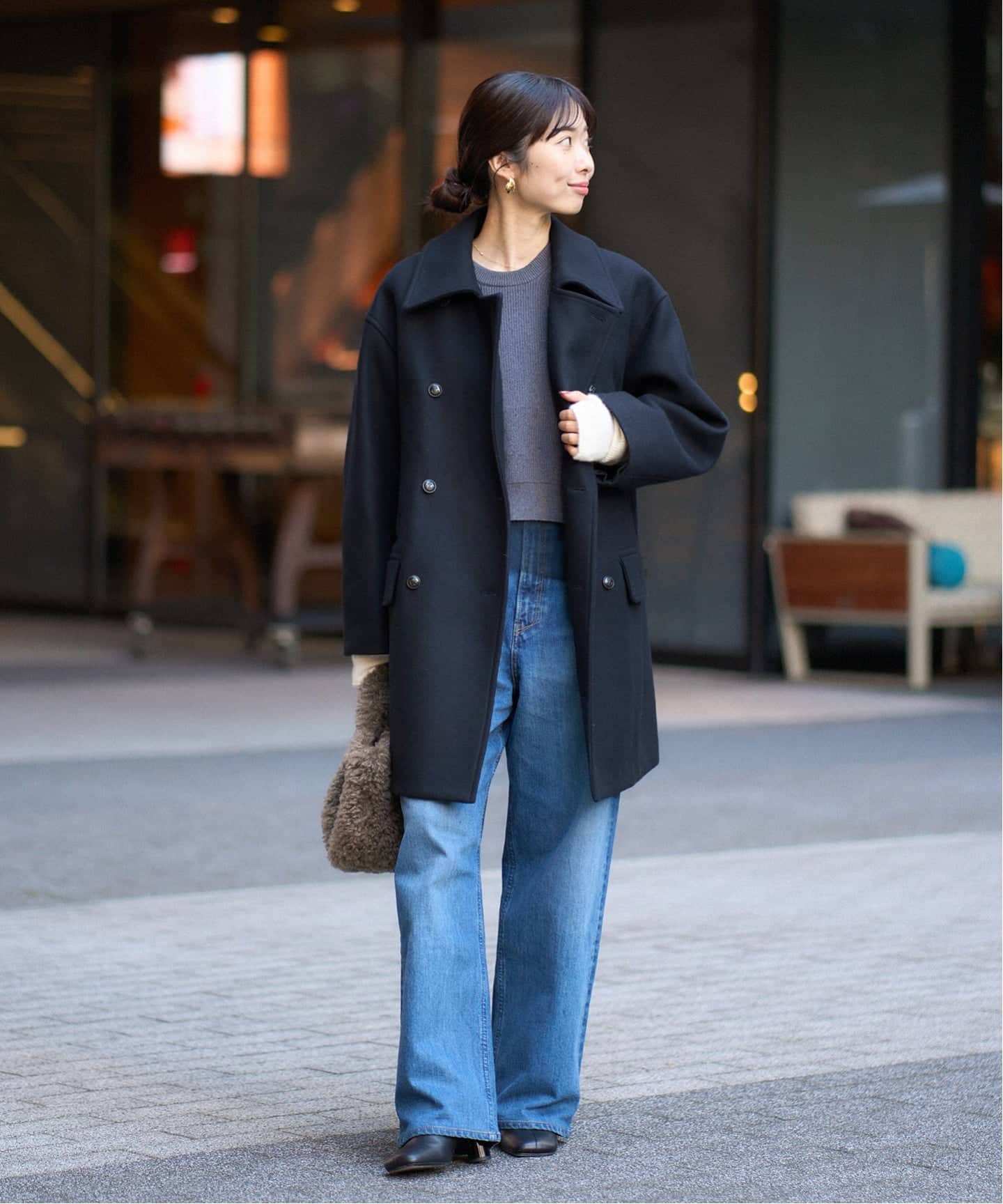 メルトンウール ピーコート（ピーコート）｜IENA（イエナ）の通販