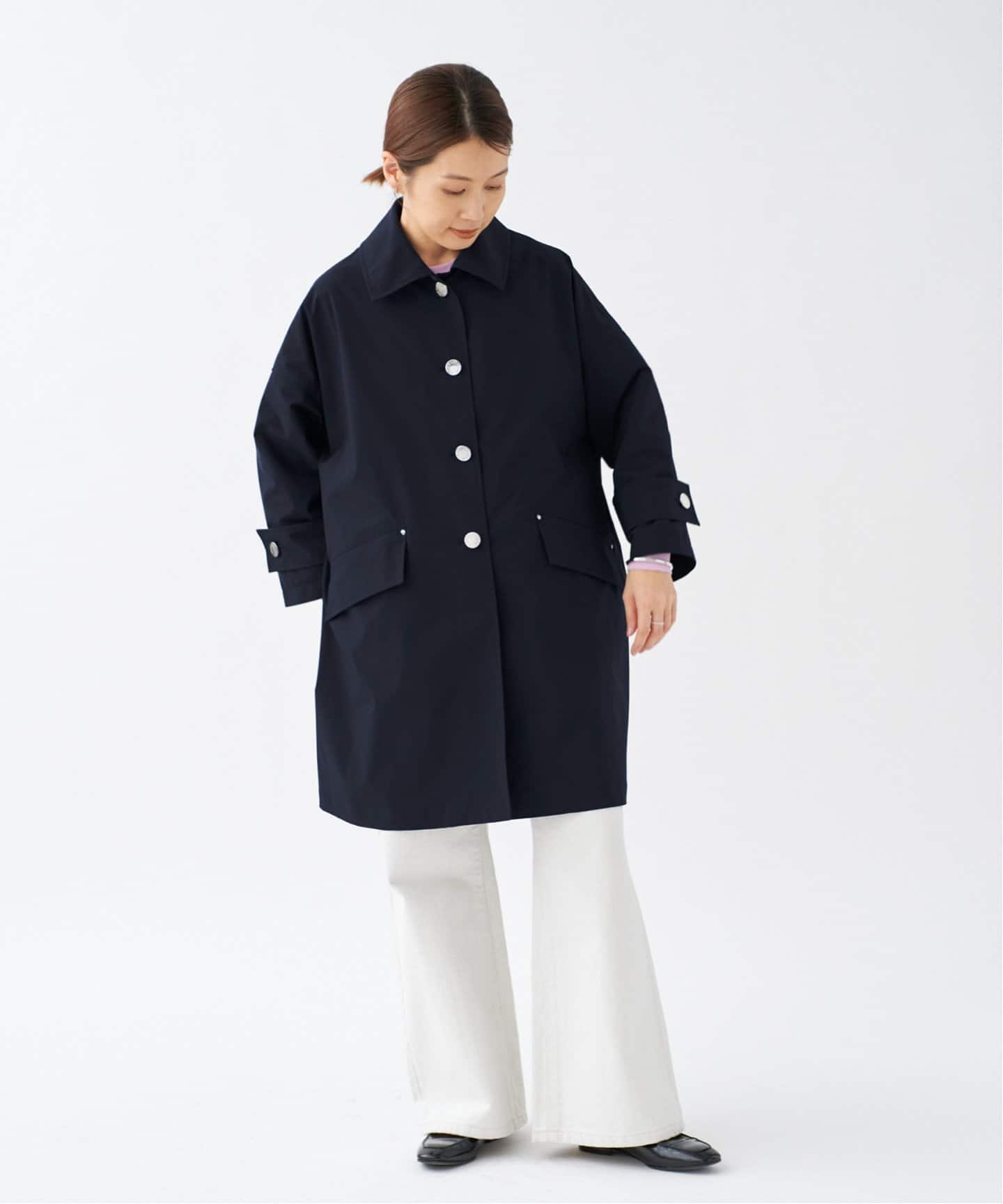 MACKINTOSH/マッキントッシュ 別注 HUMBIE ステンカラーショートコート