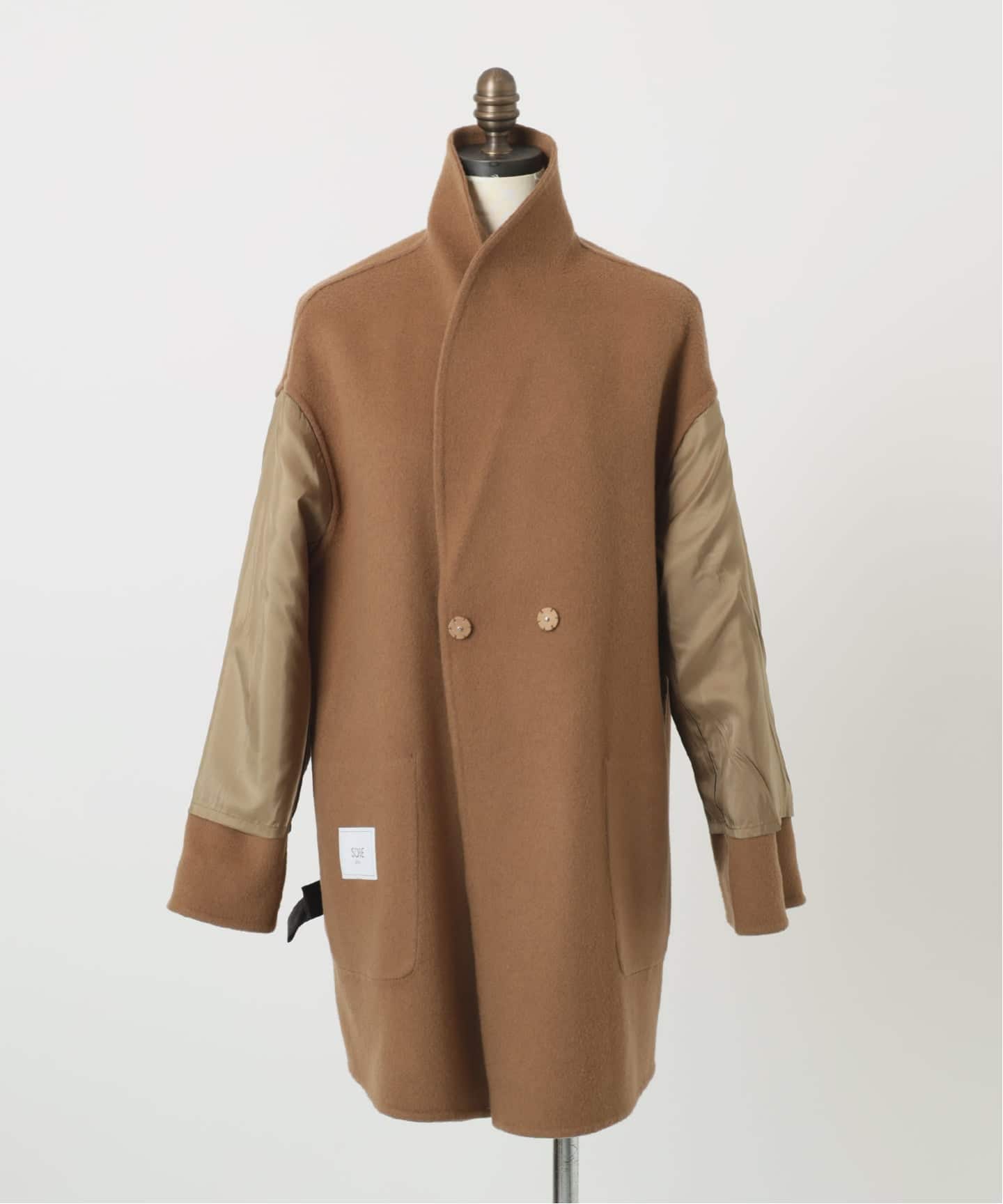 WEB限定/追加》SUPER140 ダブルフェイスベルテッドコート（その他