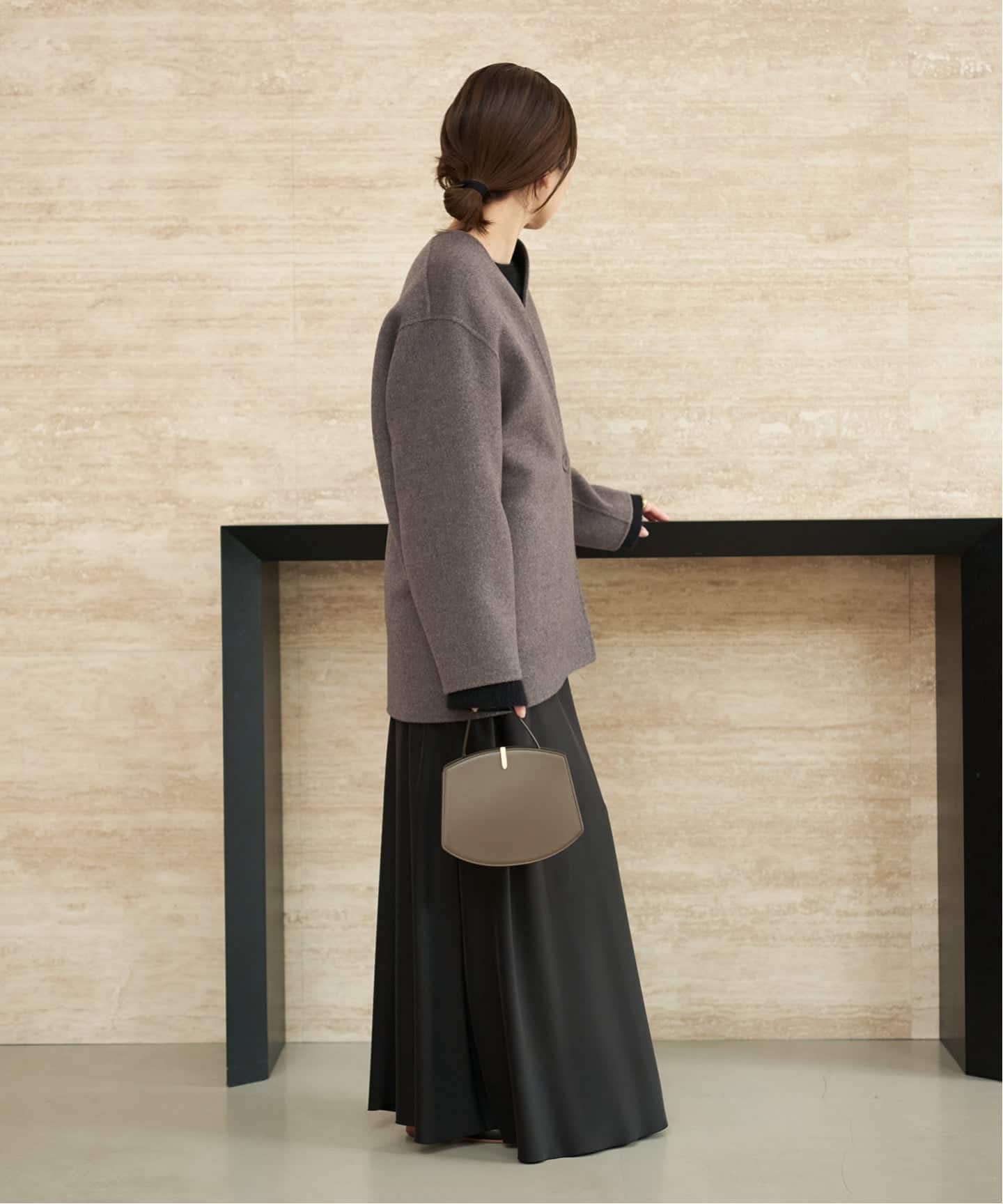 HAMILTON Cardigan コート（ノーカラーコート）｜Plage（プラージュ