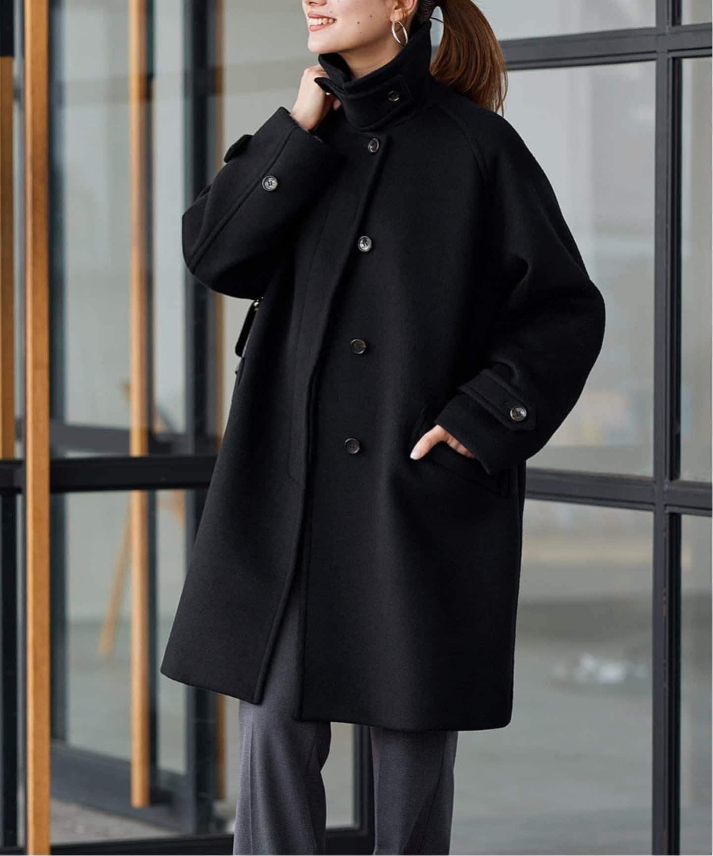 ≪追加≫ラムウールMIXシャルムバルカラーコート 3（ステンカラー