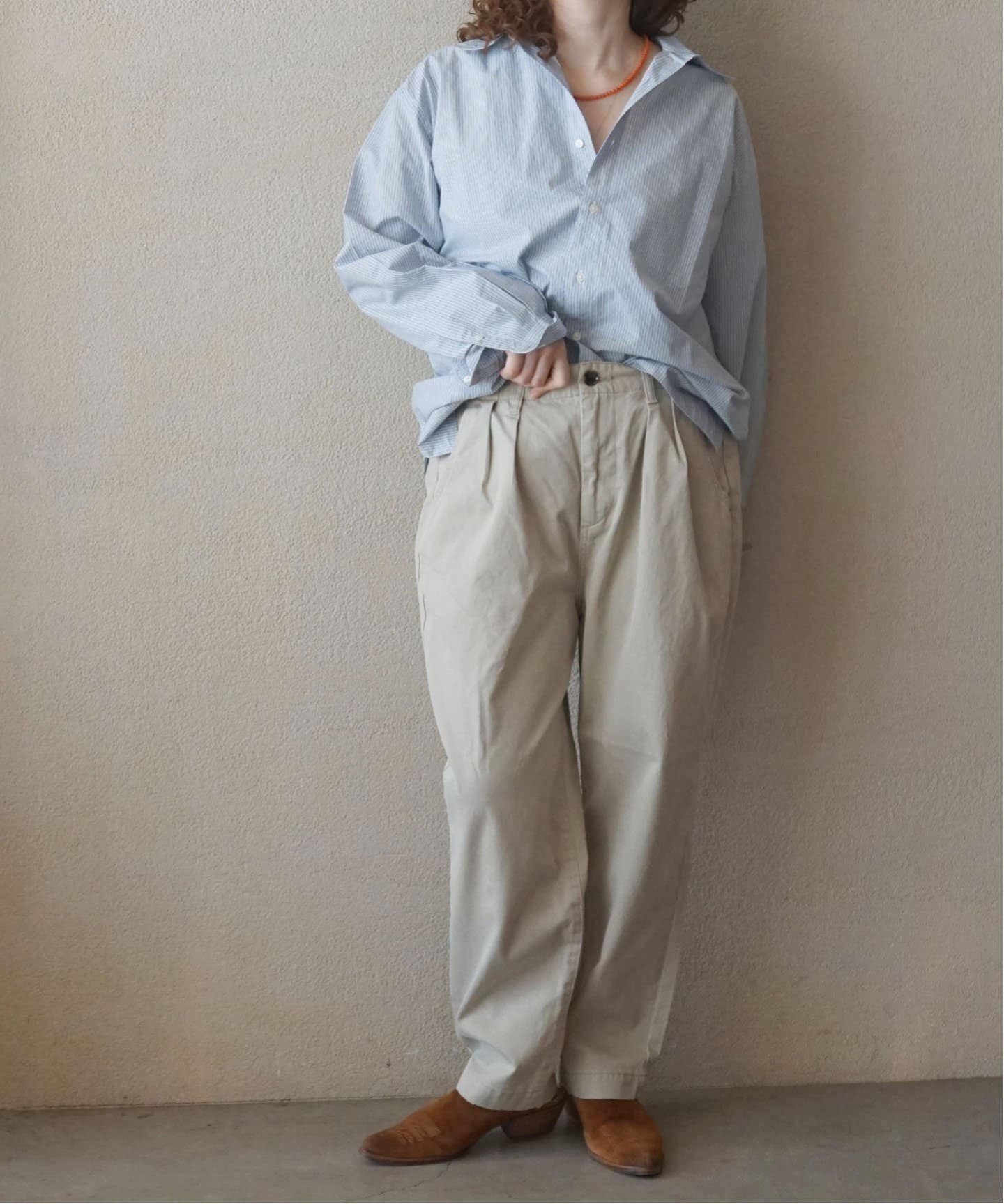 チノ タックテーパーパンツ（チノパンツ）｜journal standard luxe