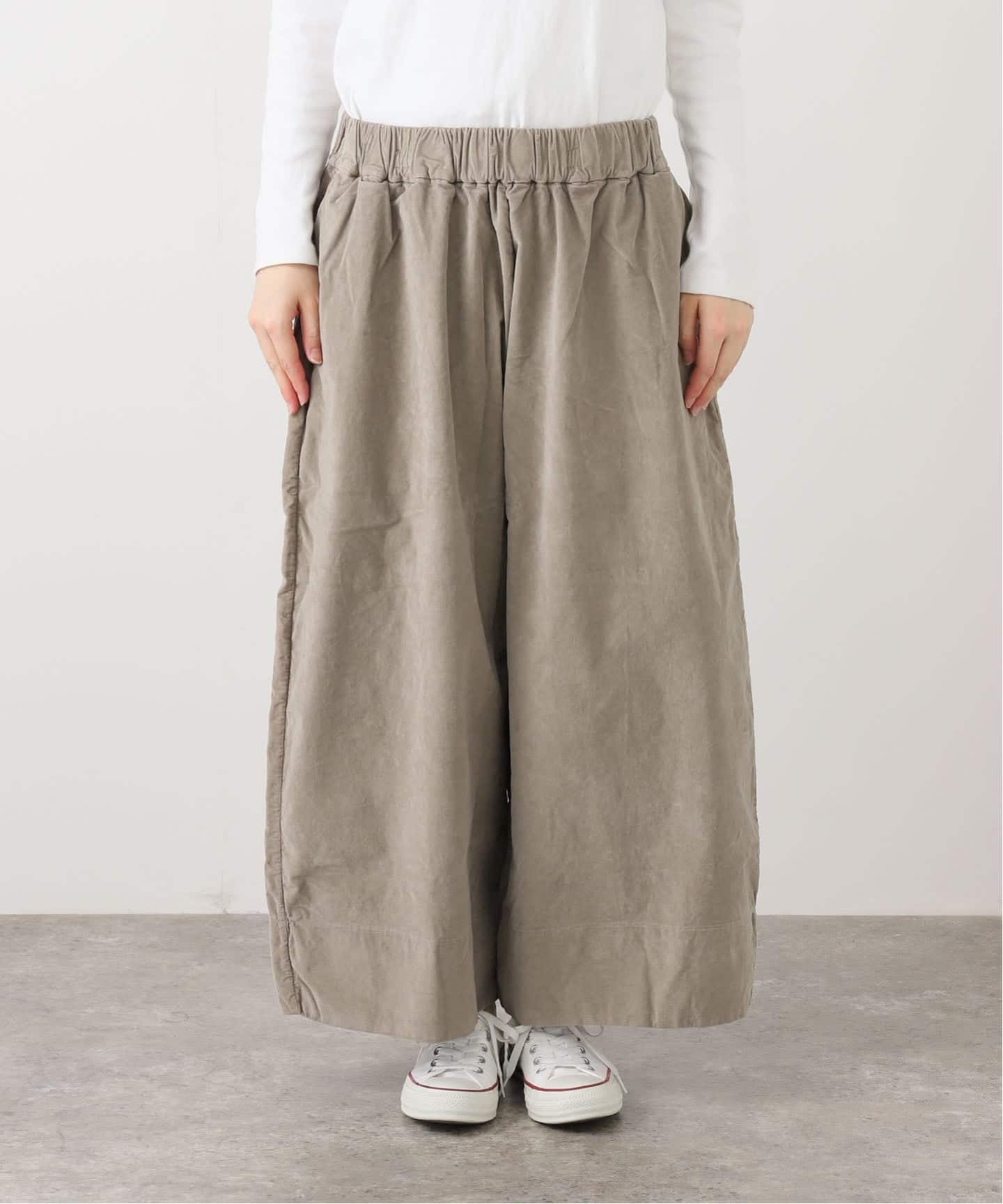 album di famiglia】WIDE TROUSERS VELVET（その他パンツ）｜journal