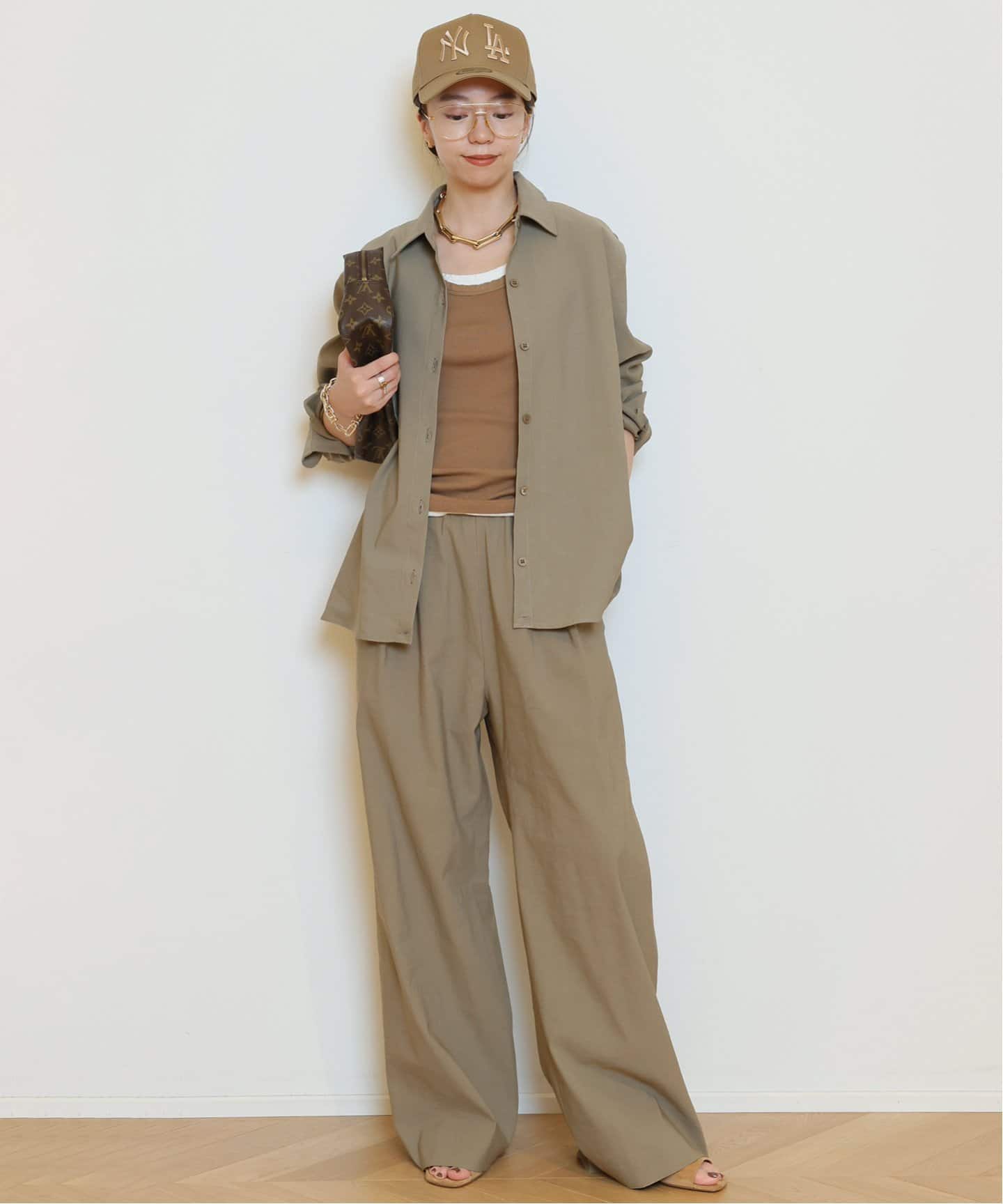 STRETCH TWILL タックパンツ（その他パンツ）｜MUSE de Deuxieme