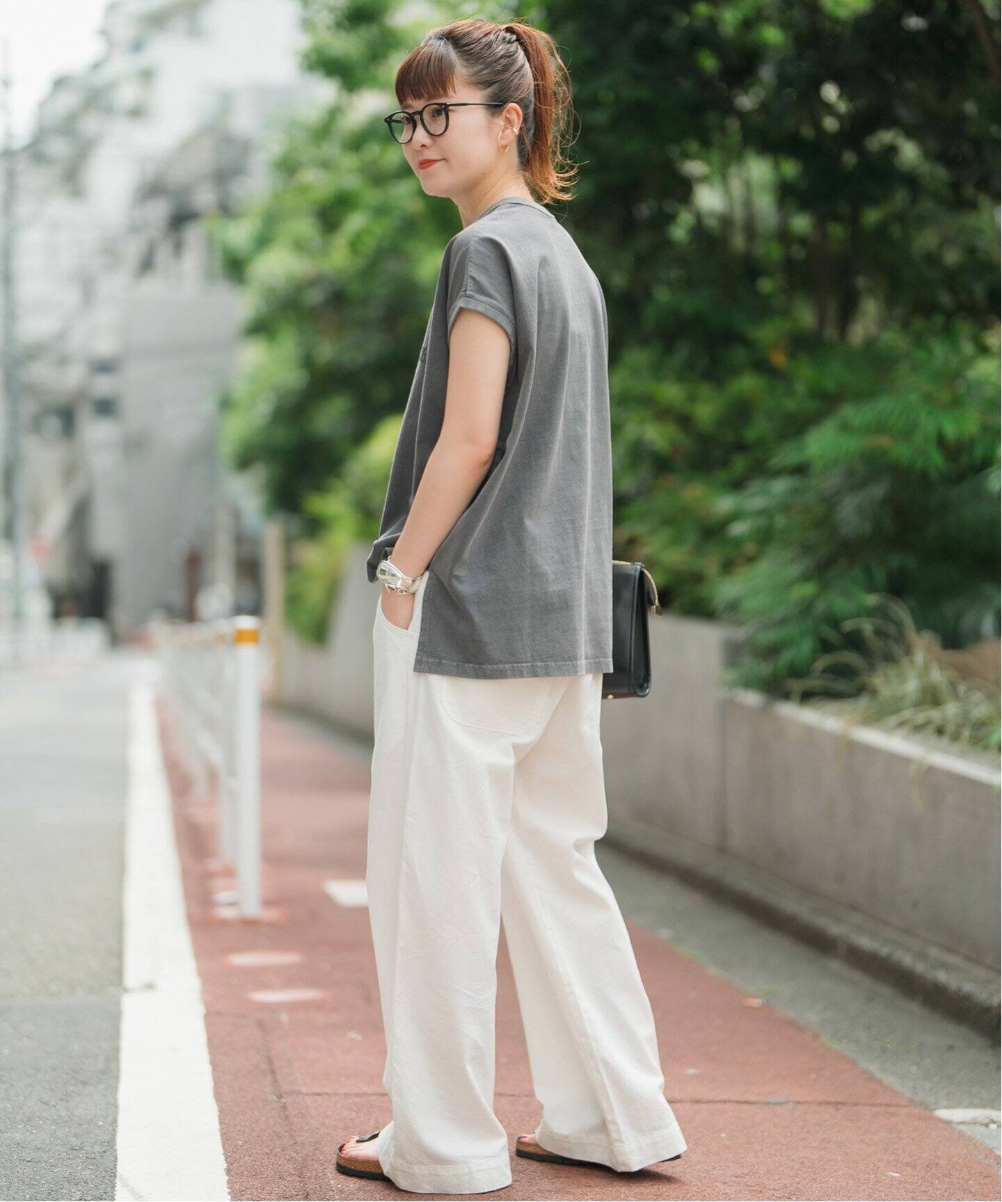 追加》ギャザーチノ（チノパンツ）｜Spick and Span（スピック＆スパン