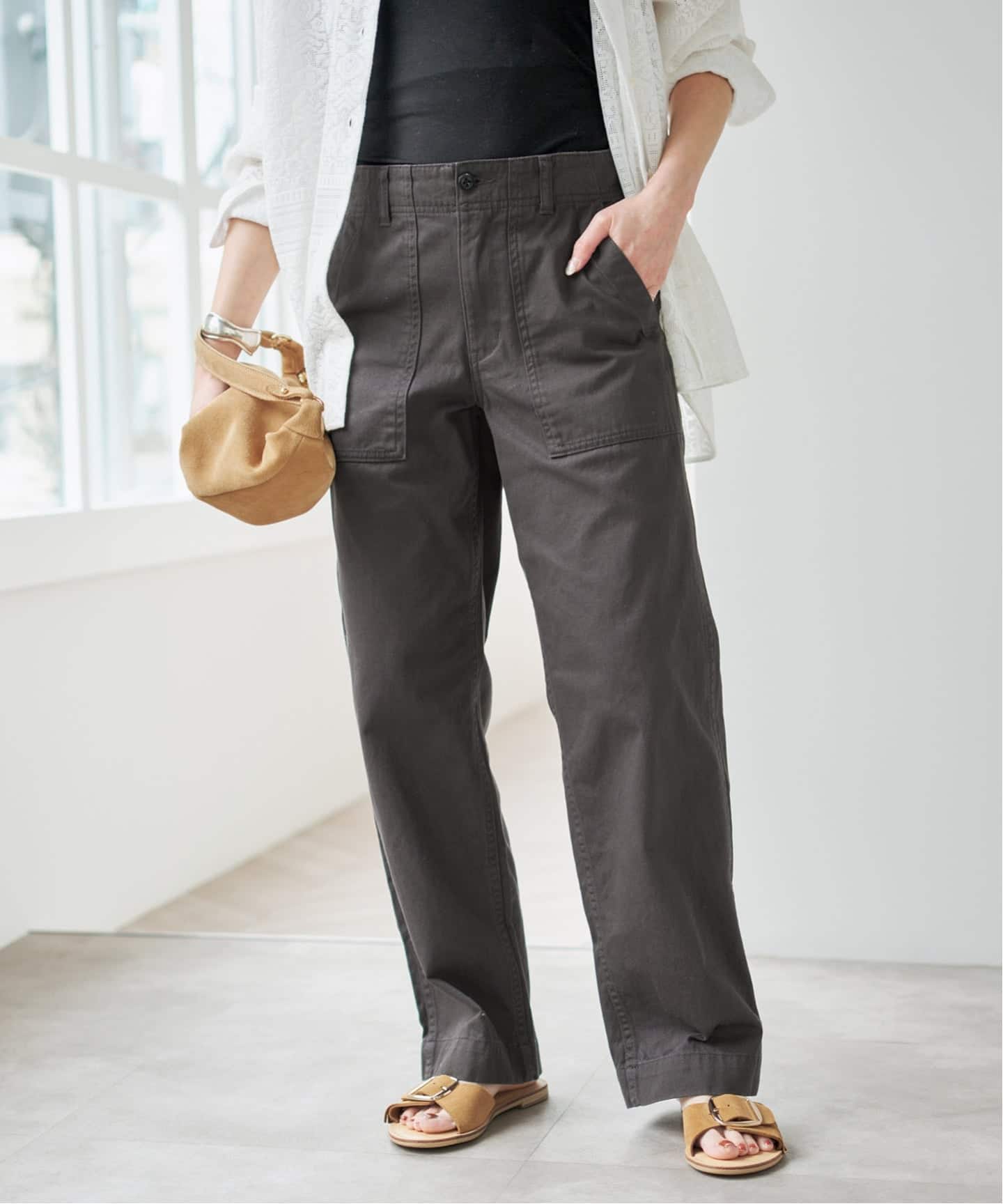 WEB限定 / 追加3》ルーズベイカーパンツ（カーゴパンツ）｜Spick and