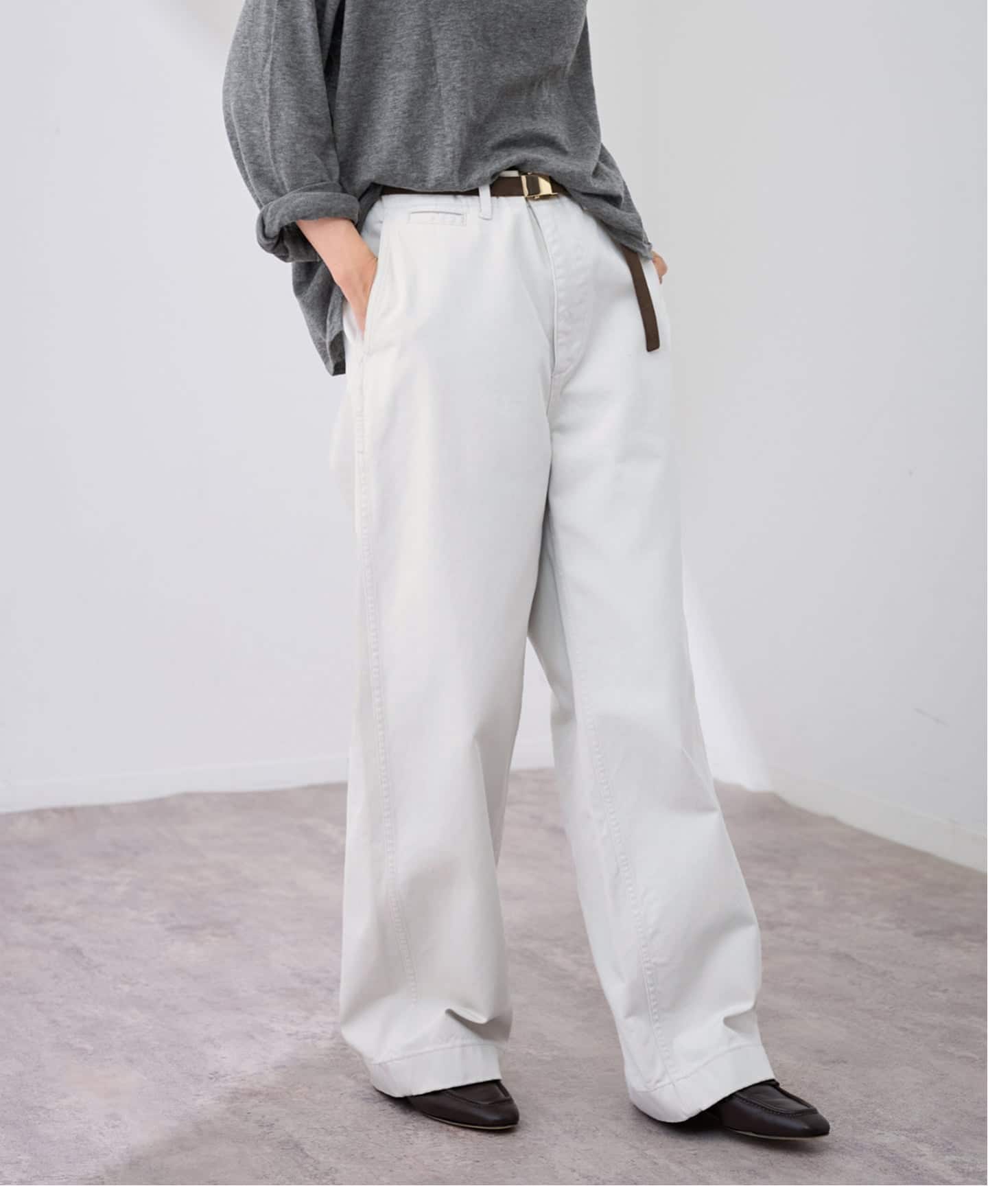 ≪追加≫OVER SIZED CHINO パンツ 3（チノパンツ）｜FRAMeWORK