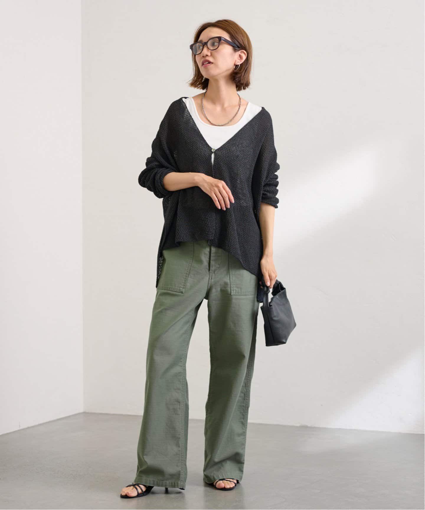 ≪追加≫バックサテンベイカーパンツ（カーゴパンツ）｜FRAMeWORK