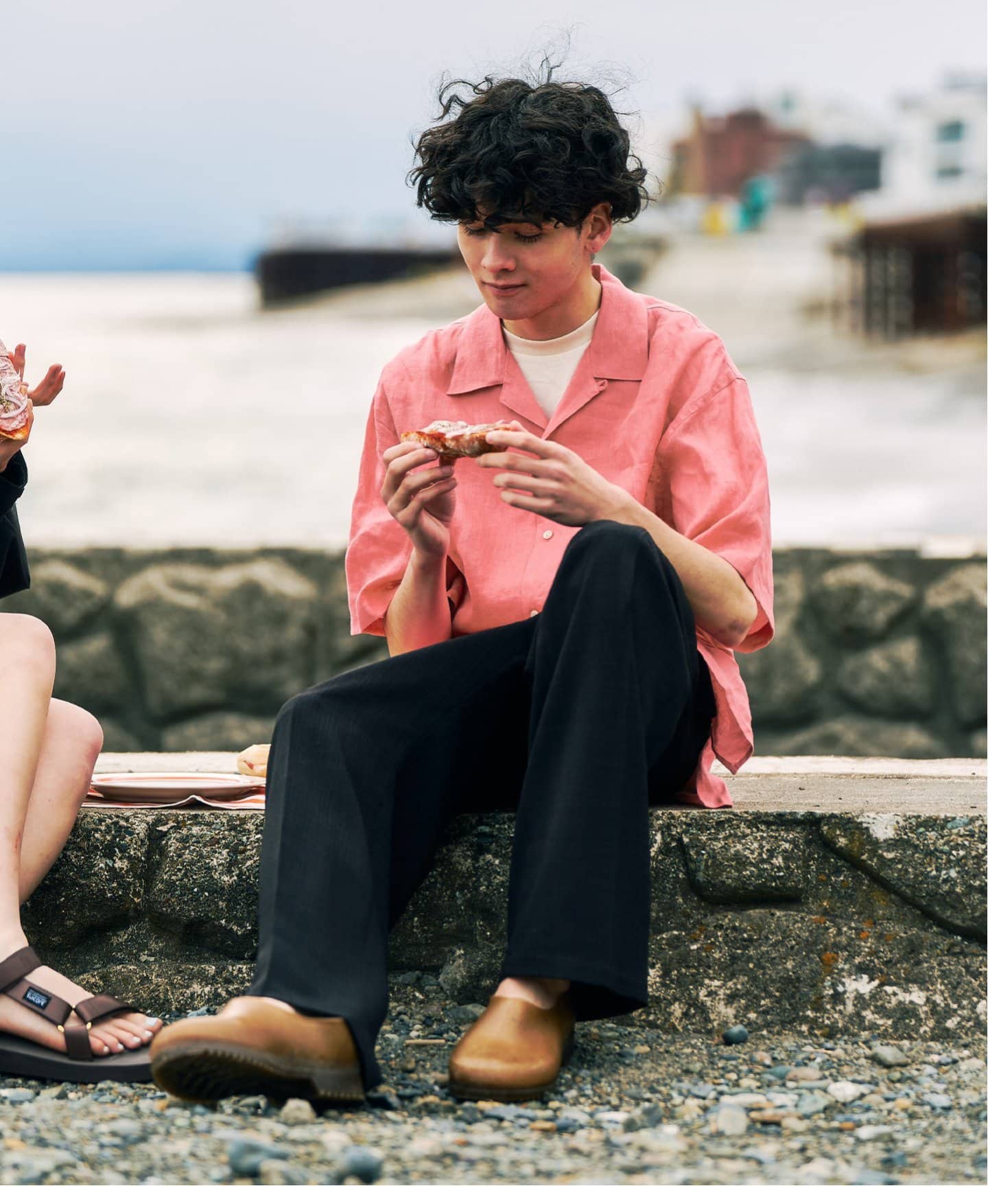 Reflax LINON EASY ワイドイージースラックス（スラックス）｜417