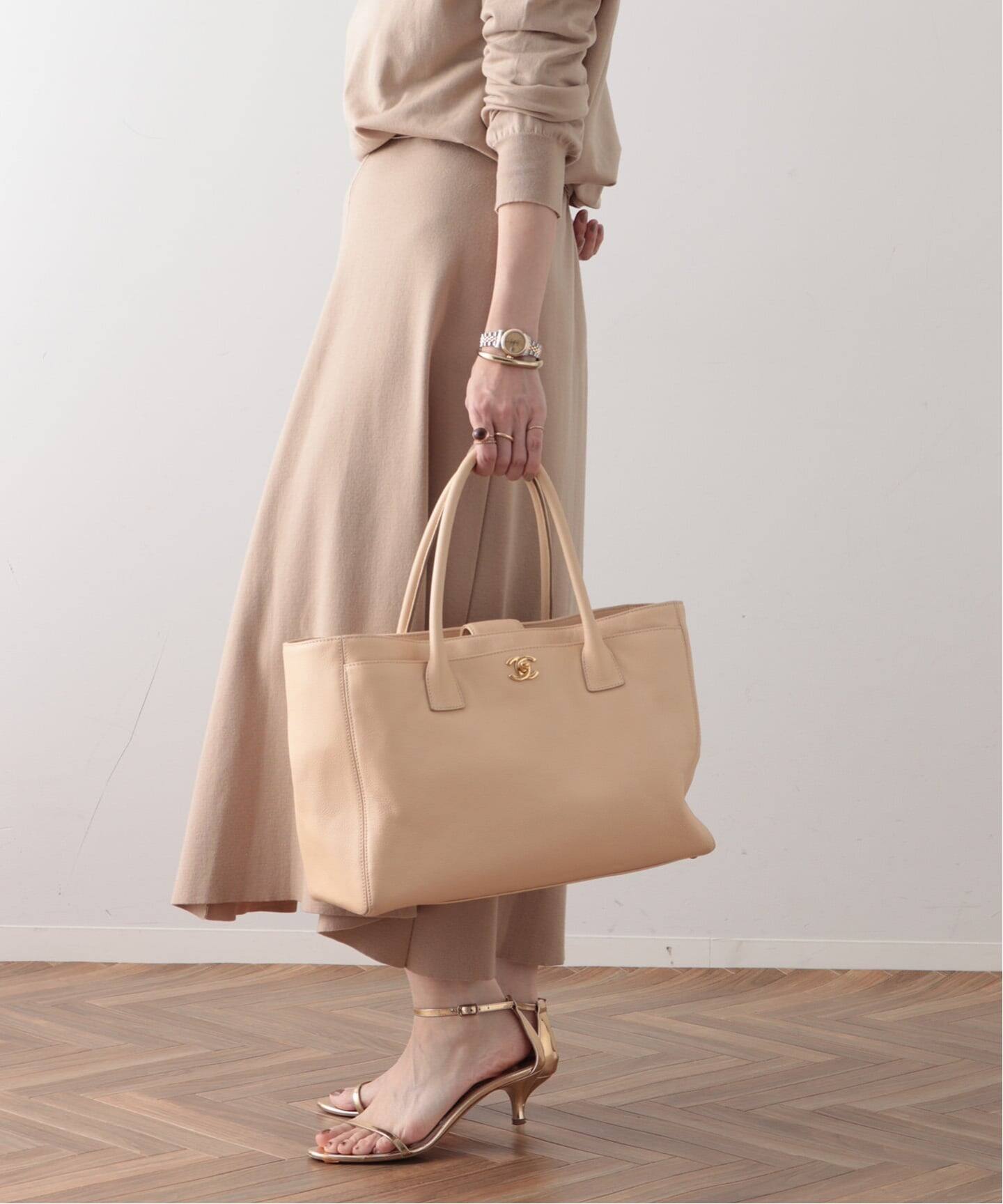 VINTAGE CHANEL/シャネル】Executive トートバッグ（トートバッグ