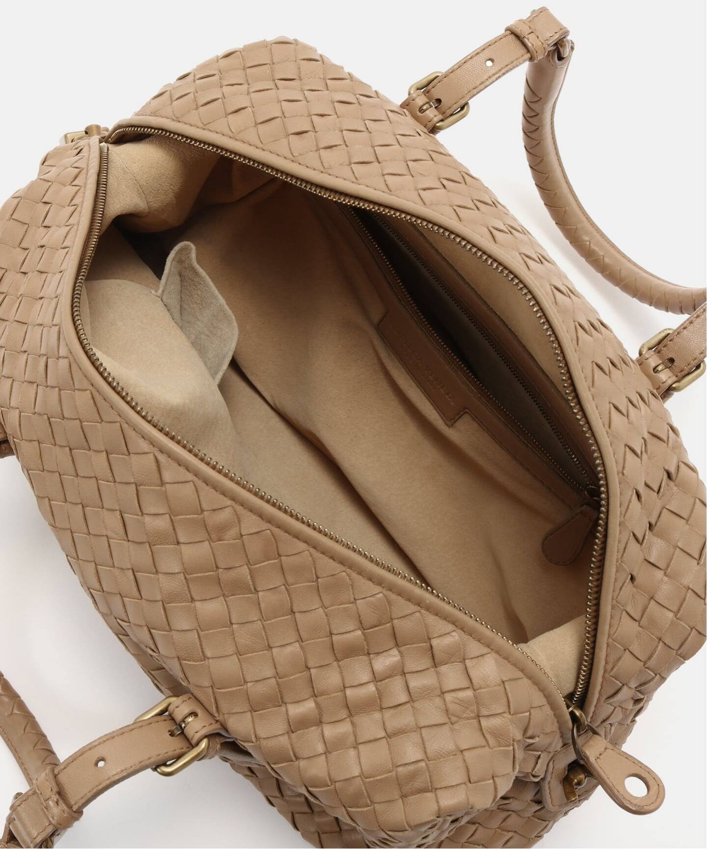 VINTAGE BOTTEGA VENETA/ボッテガ ヴェネタ】ハンドバッグ intrecciato