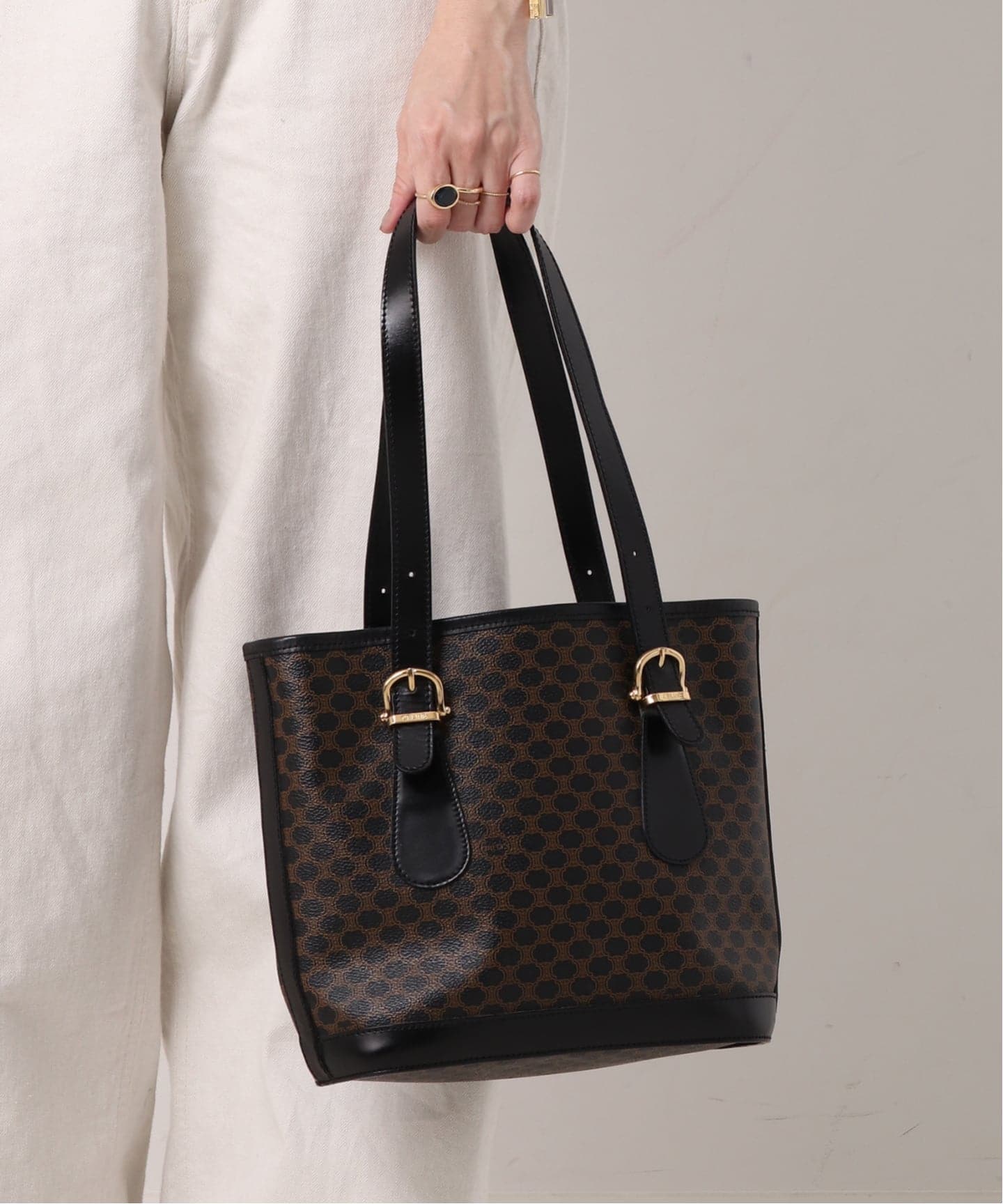 VINTAGE CELINE/セリーヌ】macadam ショルダーバッグ（ショルダー