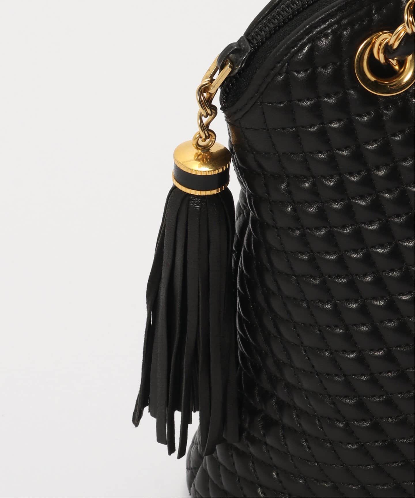 VINTAGE BALLY/バリー】チェーン セミショルダーバッグ（ショルダー