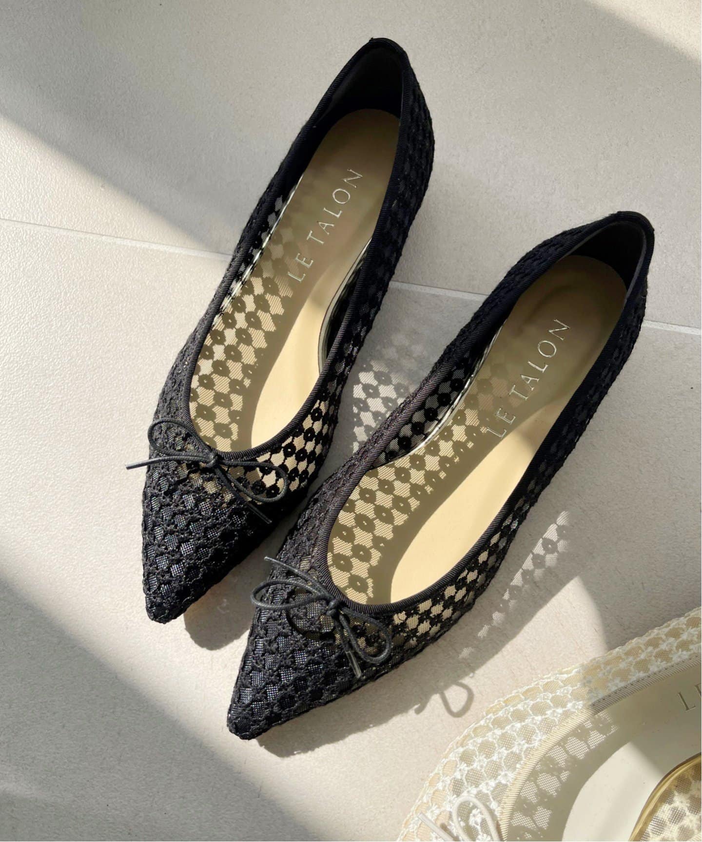 ポインテッドフラワースパンコールバレエ（バレエシューズ）｜LE TALON