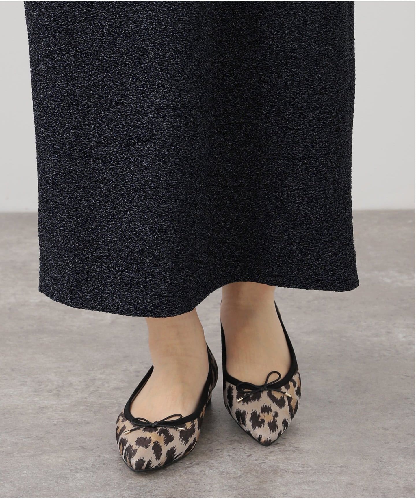 ポインテッドレオパードバレエ（バレエシューズ）｜LE TALON（ル