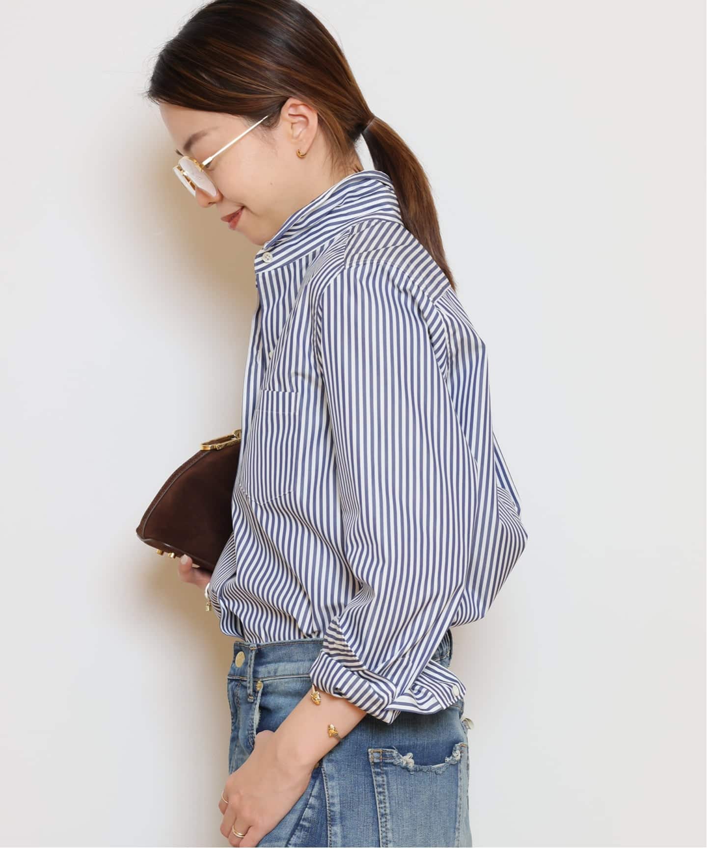 ワイヤーウォッシュシャツ（シャツ／ブラウス）｜MUSE de Deuxieme