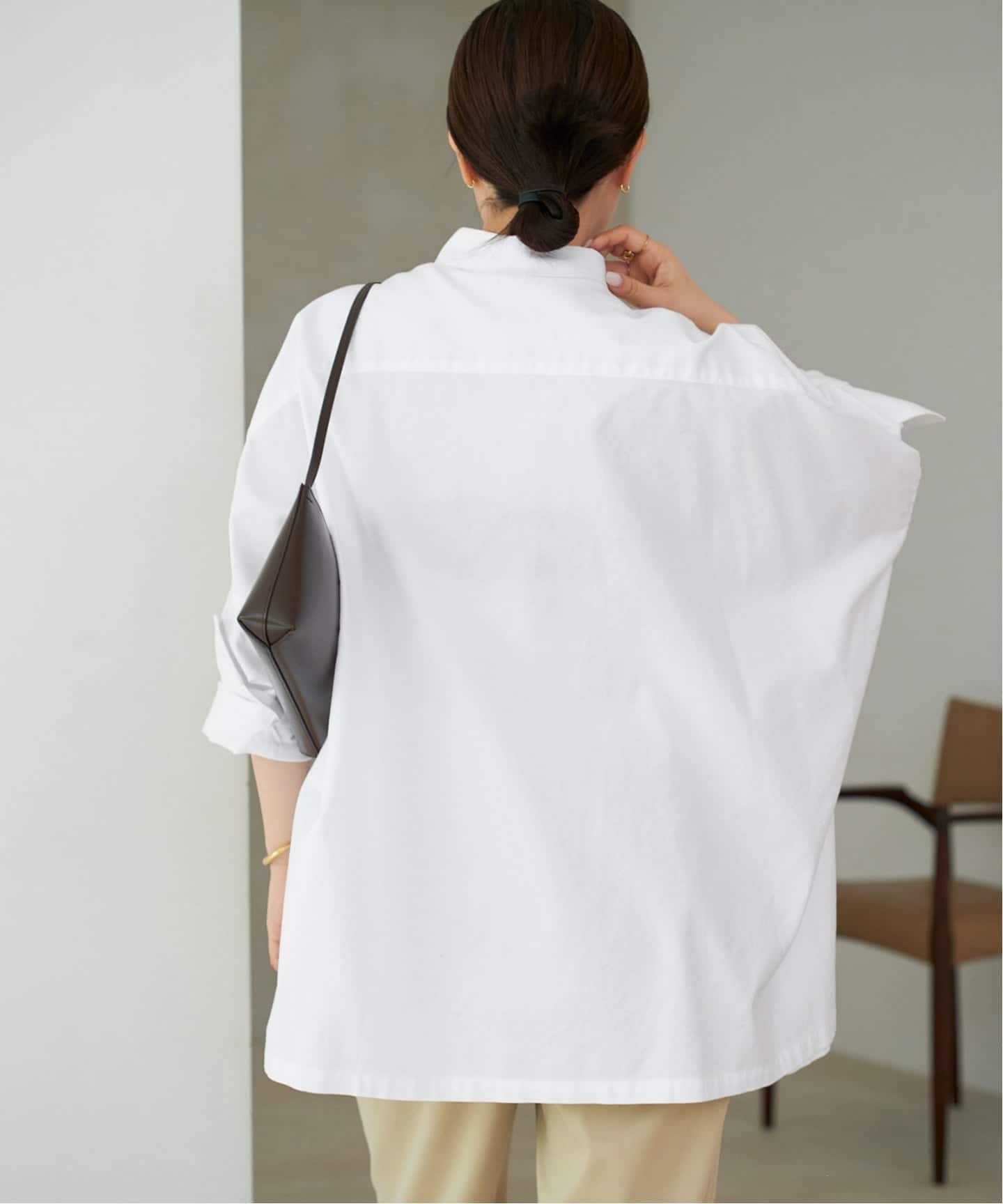 追加》Light OX Poncho シャツ（シャツ／ブラウス）｜Plage