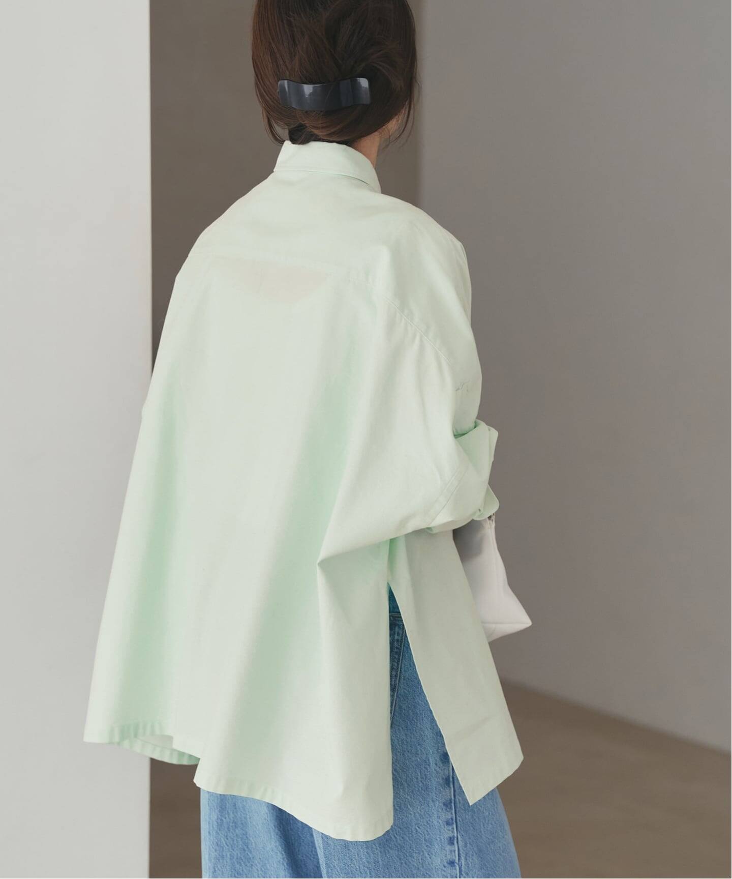 追加》Light OX Poncho シャツ（シャツ／ブラウス）｜Plage