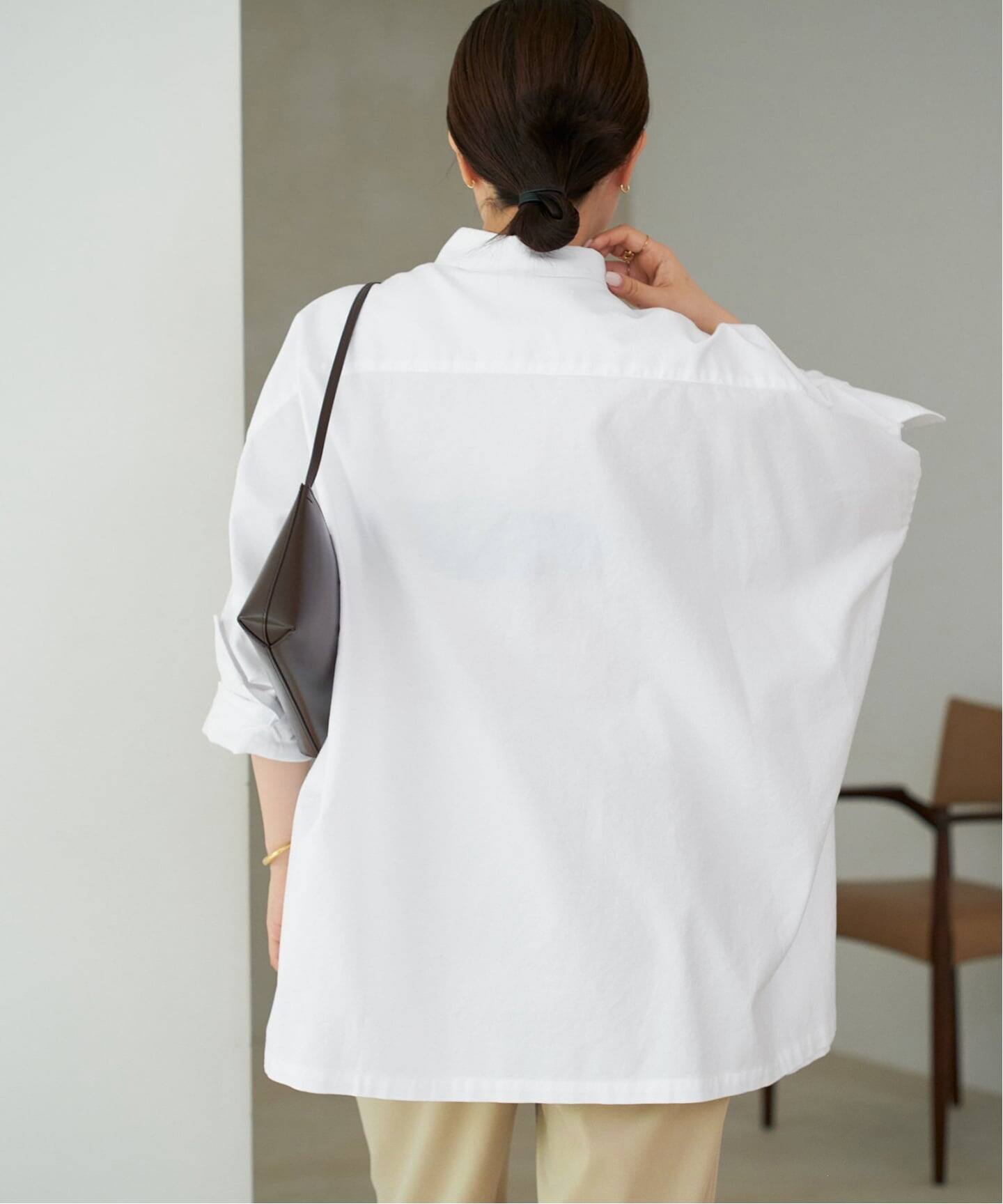 追加予約》Light OX Poncho シャツ 3（シャツ／ブラウス）｜Plage