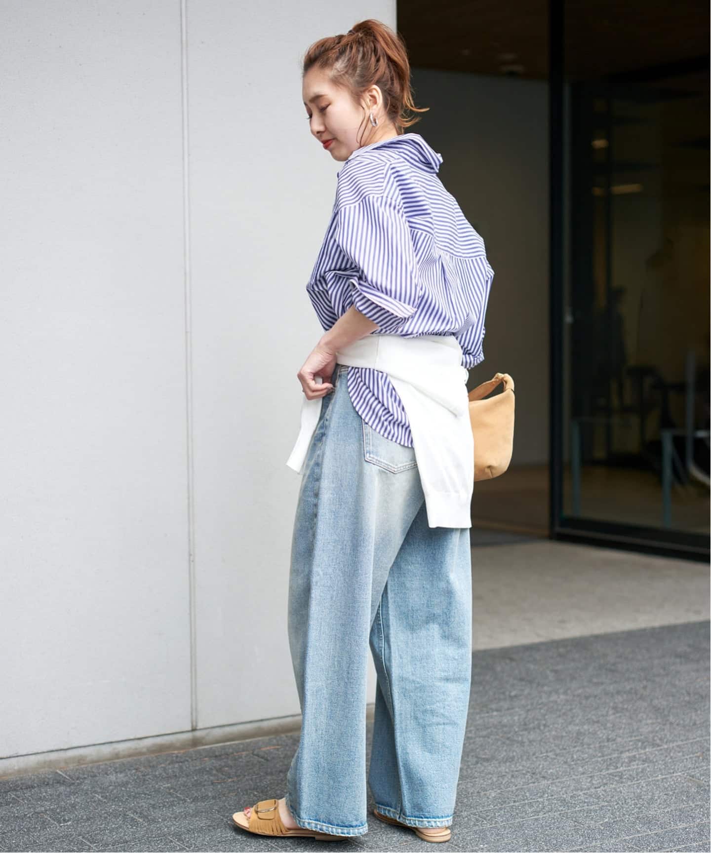 新色有り / 追加2予約》50コットンコンパクトシャツ（シャツ／ブラウス