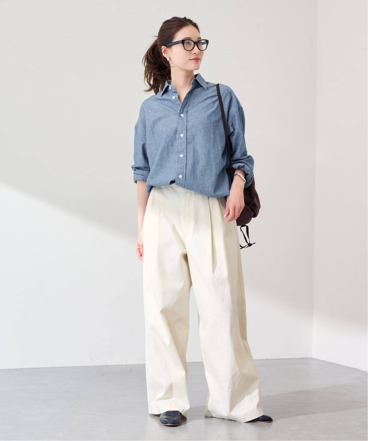 ≪追加≫ダンガリーシャツ（シャツ／ブラウス）｜FRAMeWORK（フレーム