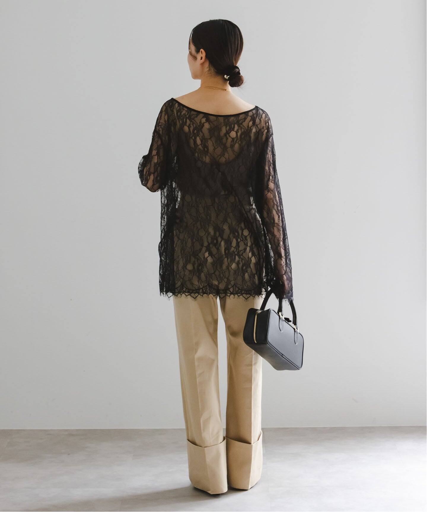 追加予約》サラサシアーレースブラウス（シャツ／ブラウス）｜NOBLE
