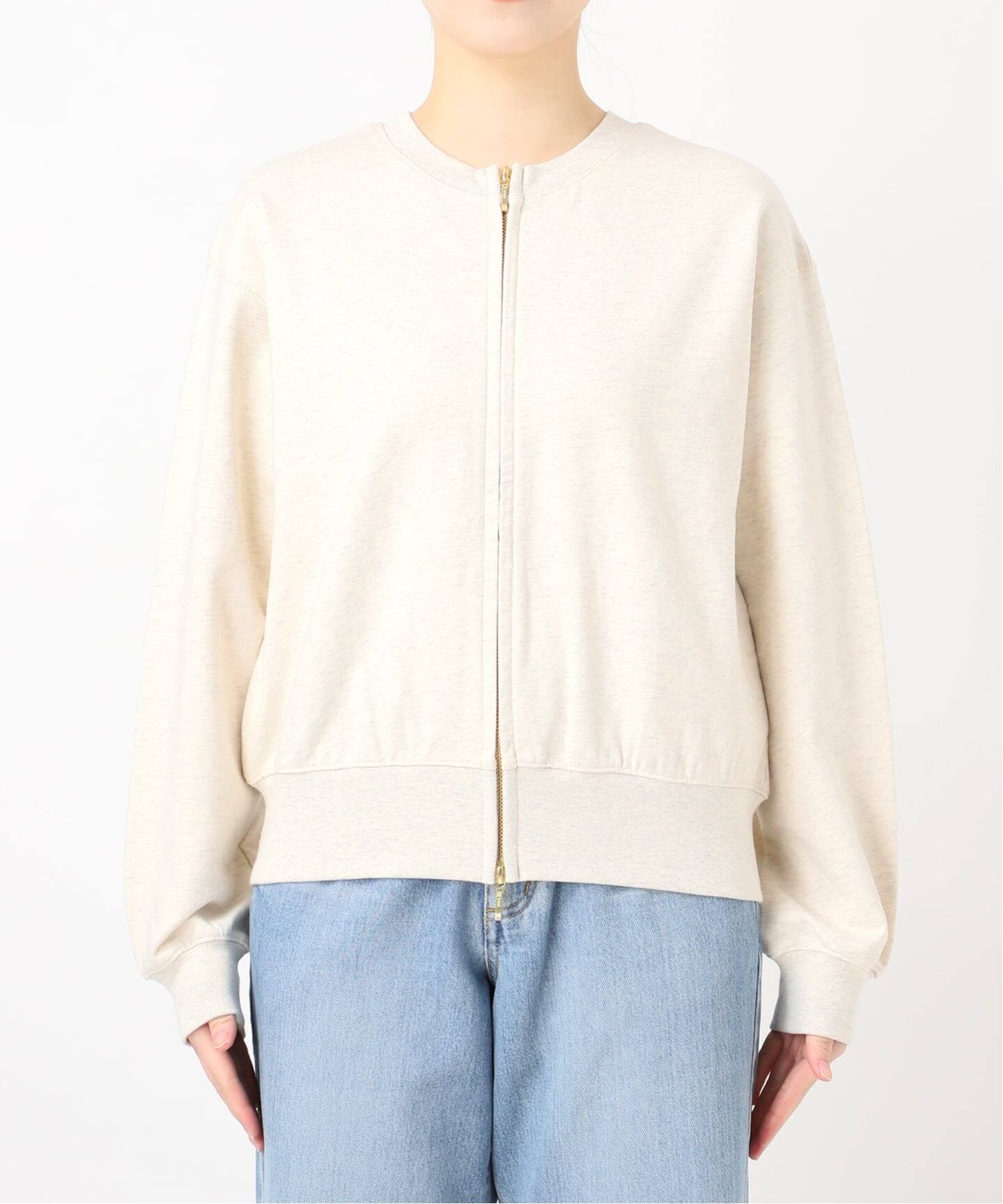 ジップオープン2WAYスウェットプルオーバー（スウェット）｜IENA