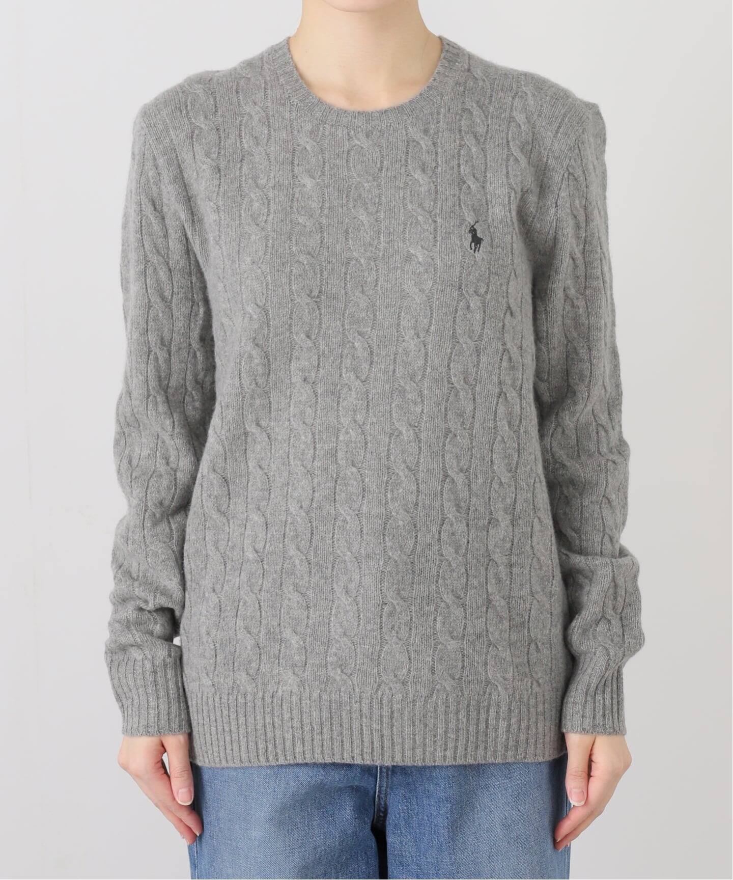 POLO RALPH LAUREN / ポロ ラルフ ローレン】CABLE クルーネック