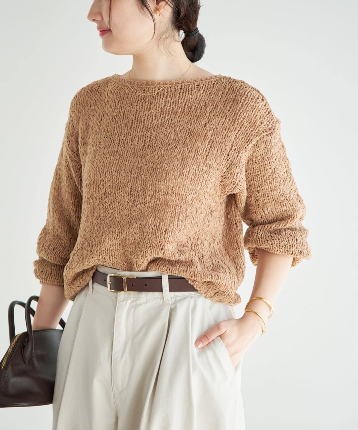 追加予約》Fringe yarn カーディガン 2（カーディガン）｜Plage