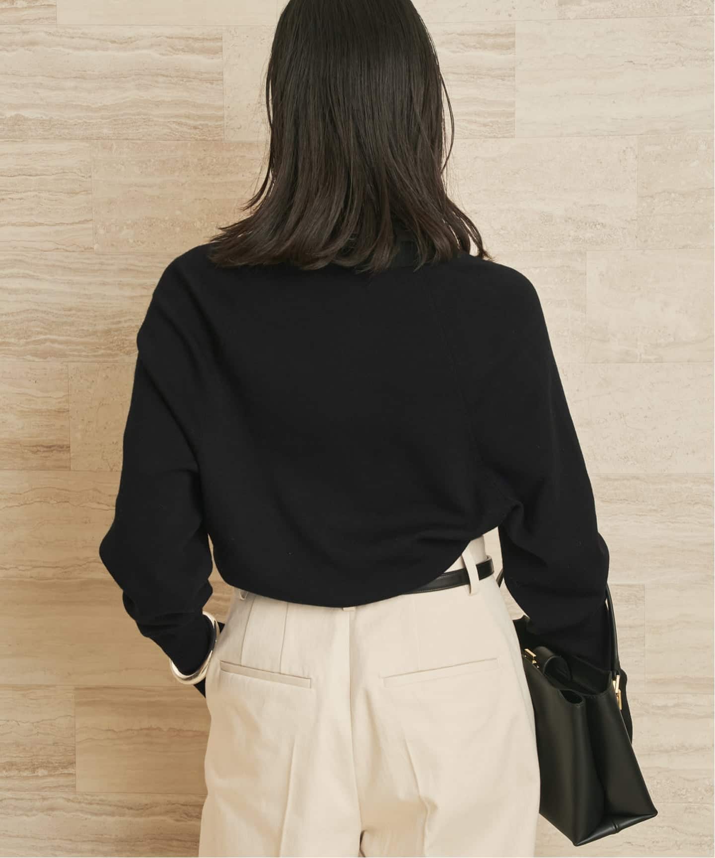 LE PETIT PULLE / ル プティ プレ 別注 TULIP COLLAR カーディガン