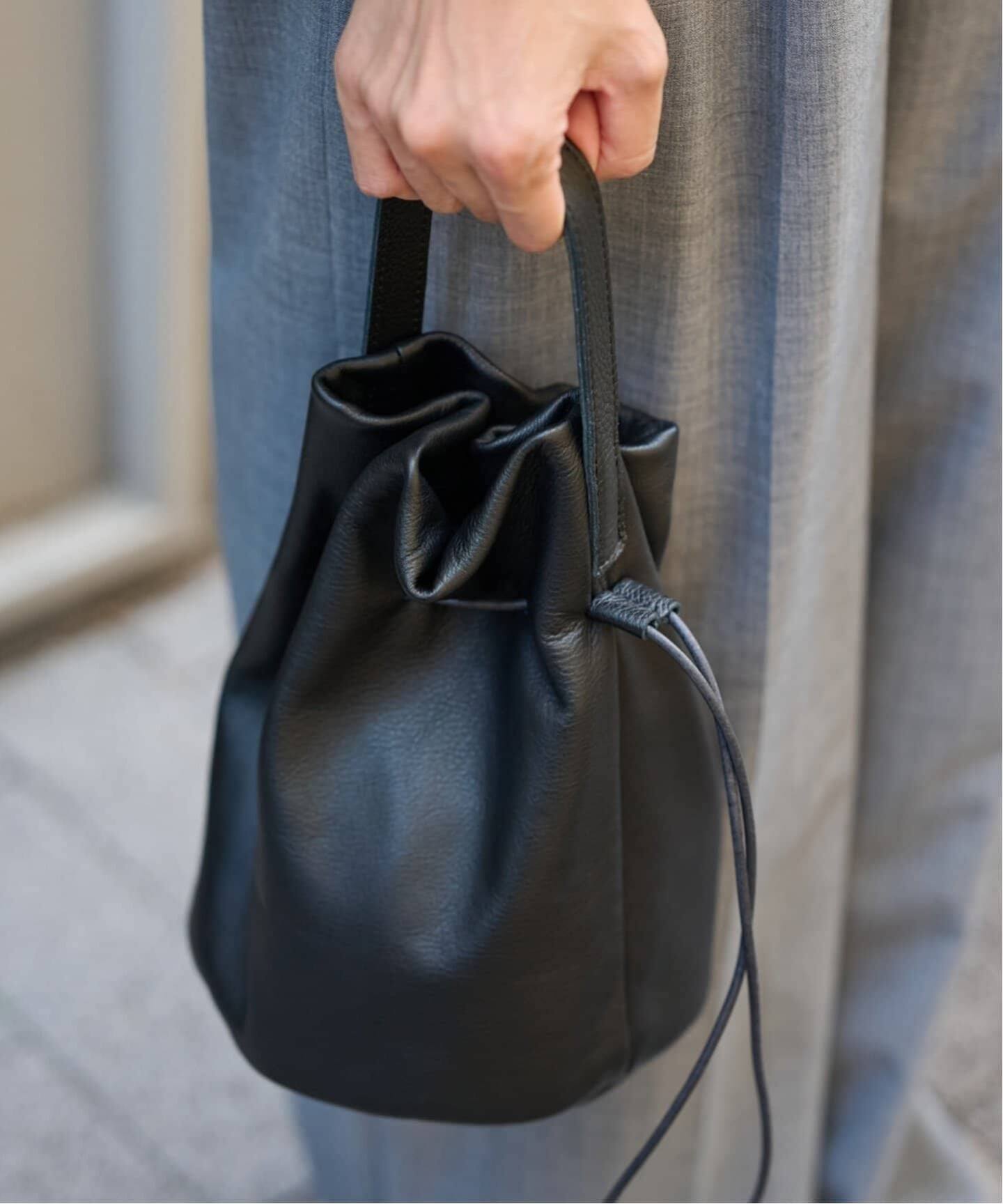 ≪WEB限定 / 追加≫MORMYRUS/モルミルス 巾着バッグ 2（ハンドバッグ