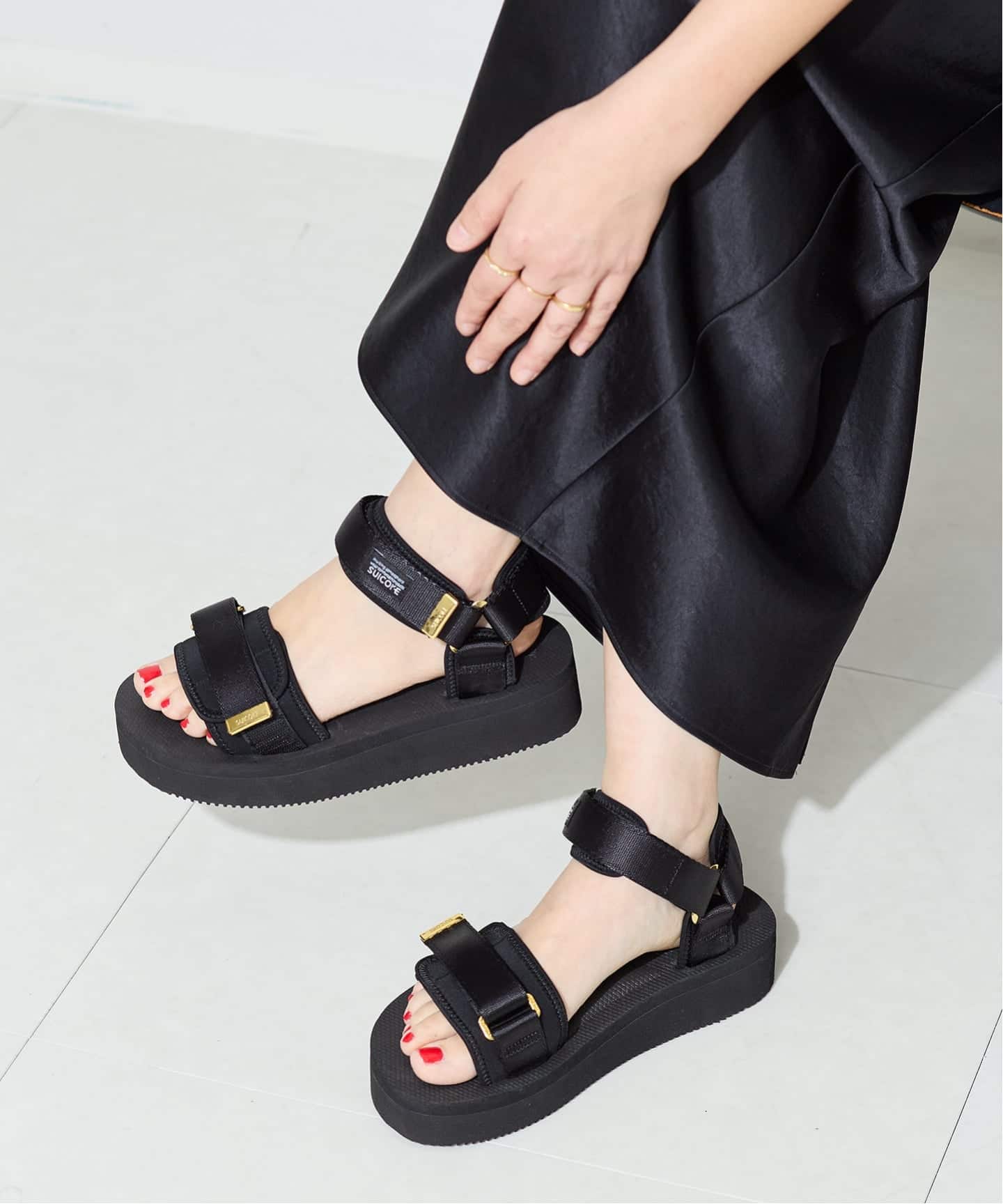 予約》別注【SUICOKE/スイコック】CEL-PO LESS：サンダル（サンダル