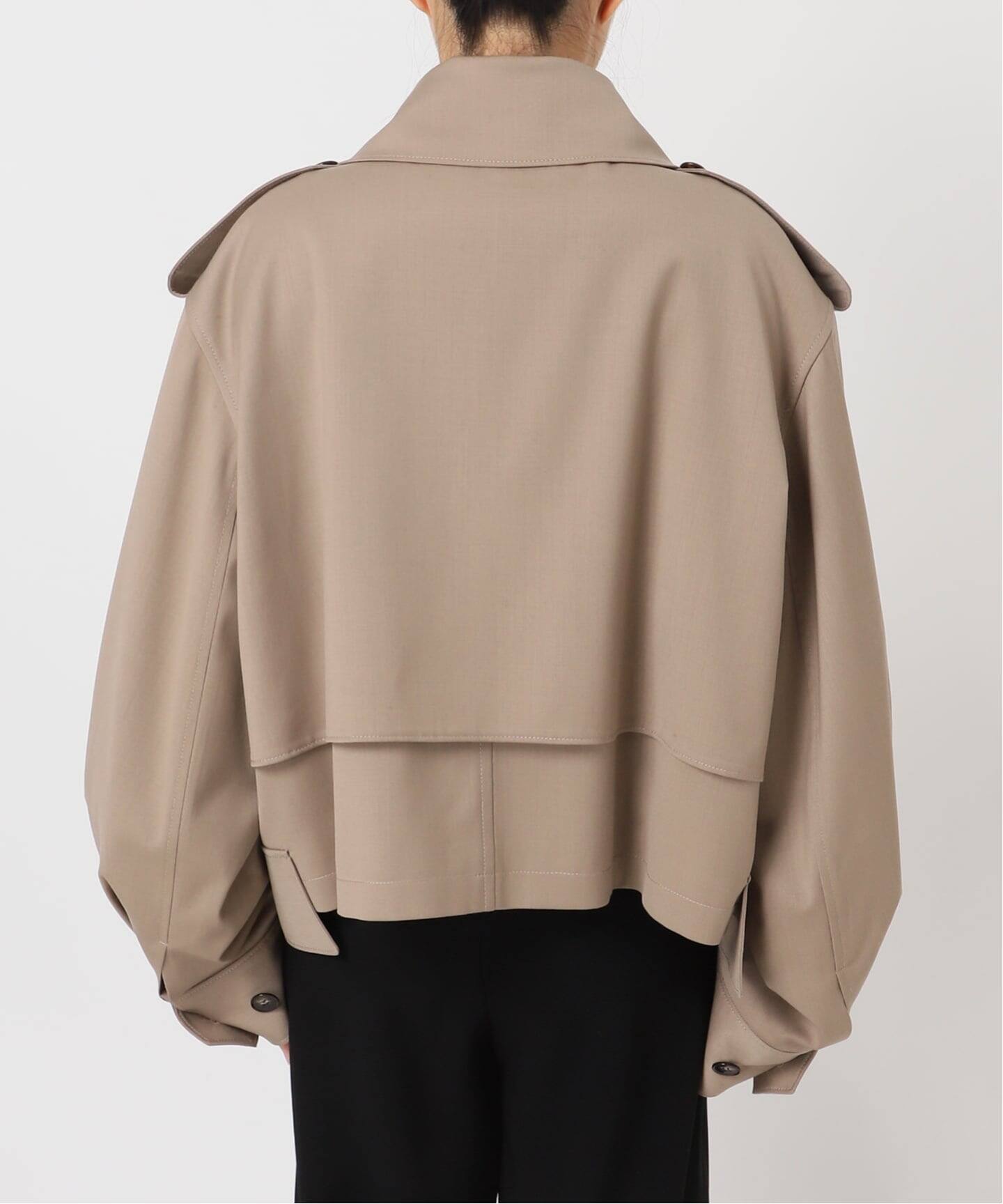 MINITZ/ミニッツ】別注SHORT TRENCH JACKET（トレンチコート）｜AP