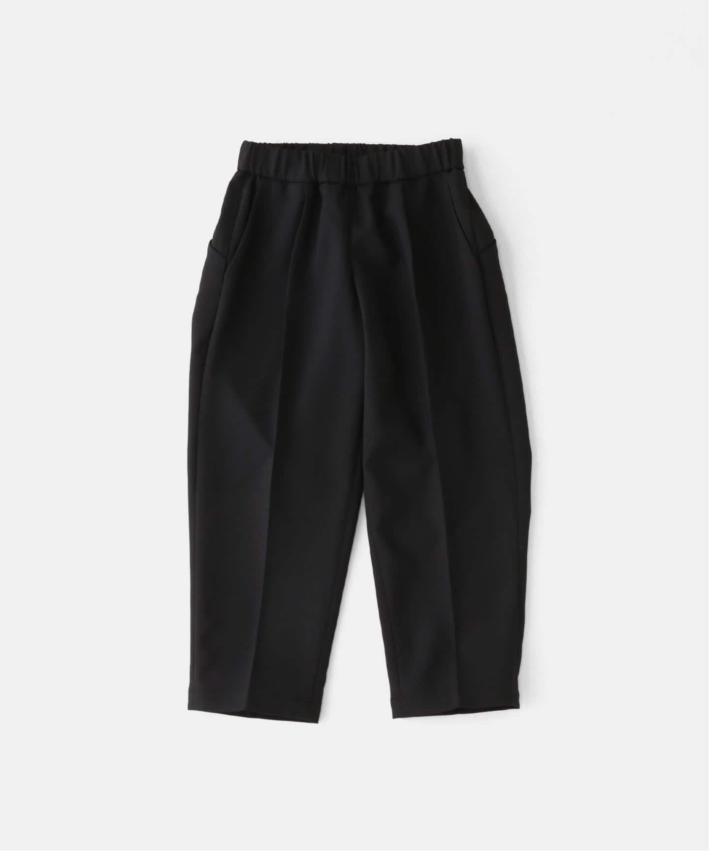 MOUN TEN. /マウンテン】canapa 1タックパンツ kids(BLACK)（キッズ