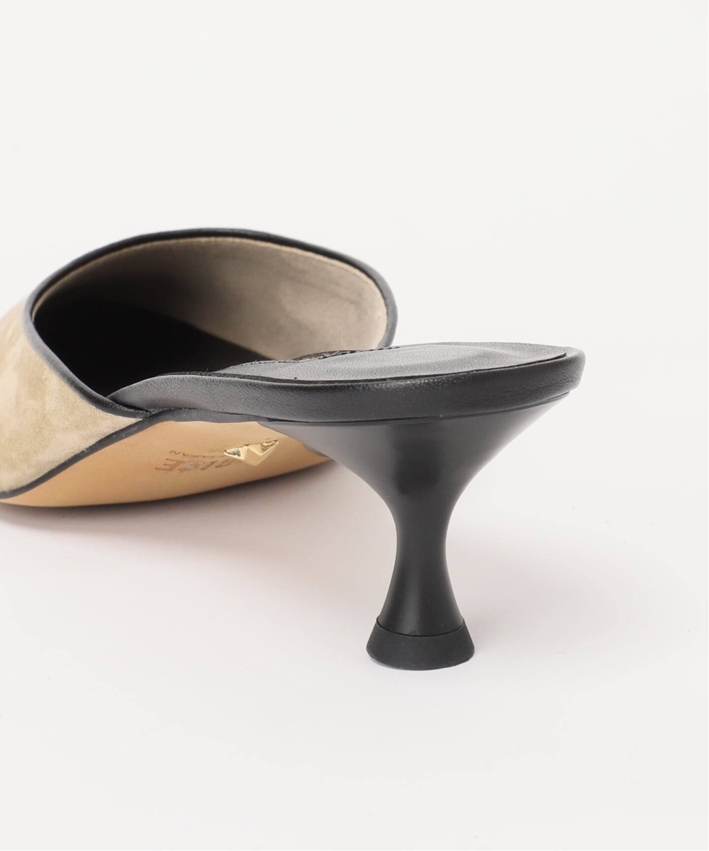 予約》GRISE4.5cmレザーポインテッドミュール（パンプス）｜GRISE