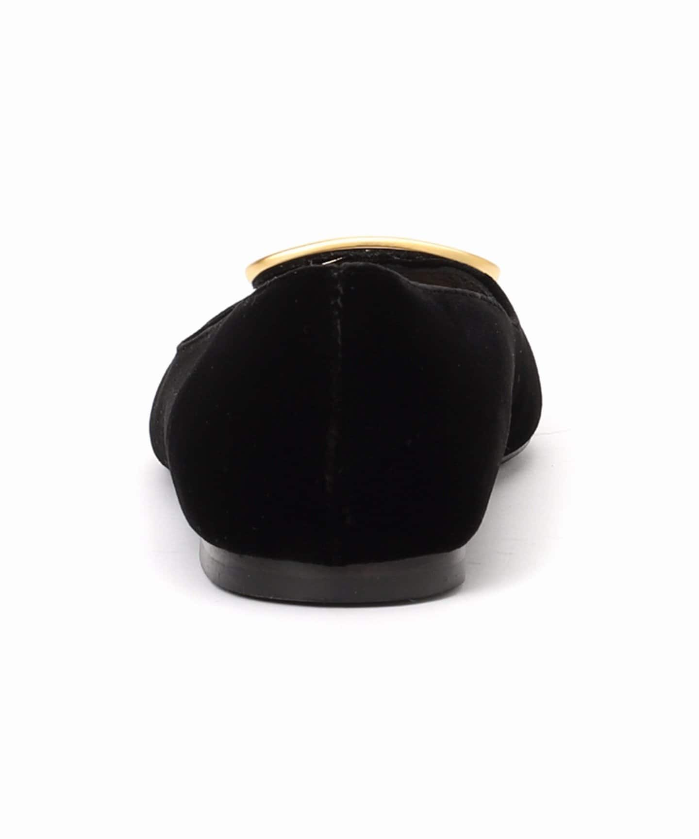 FABIO RUSCONI / ファビオルスコーニ】ベロアフラットシューズ