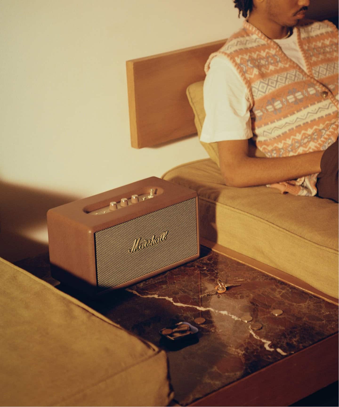 ☆【Marshall/マーシャル】Stanmore 3 Bluetooth Brown スピーカー